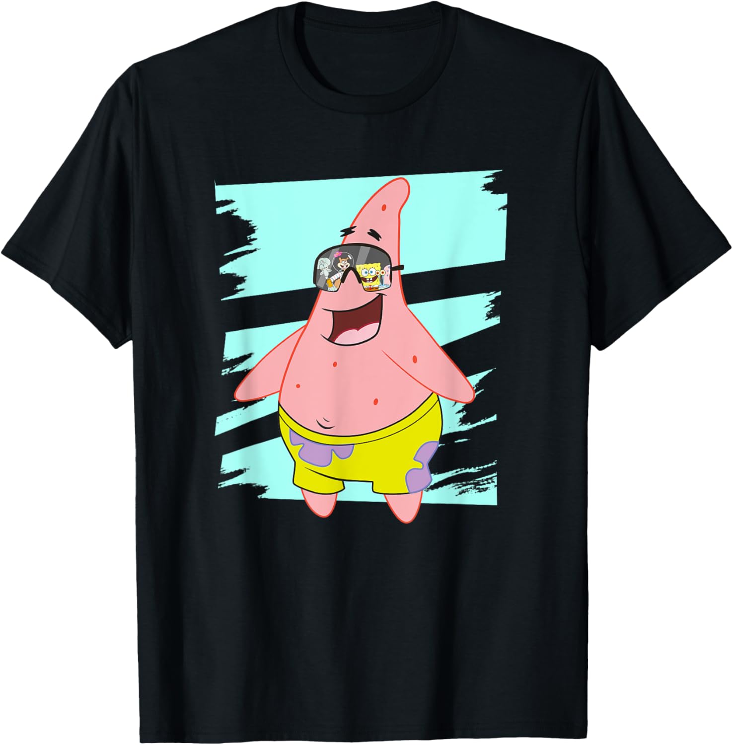 Mademark Patrick Star Sunglasses T-Shirt Fun SpongeBob SquarePants Apparel - 10
