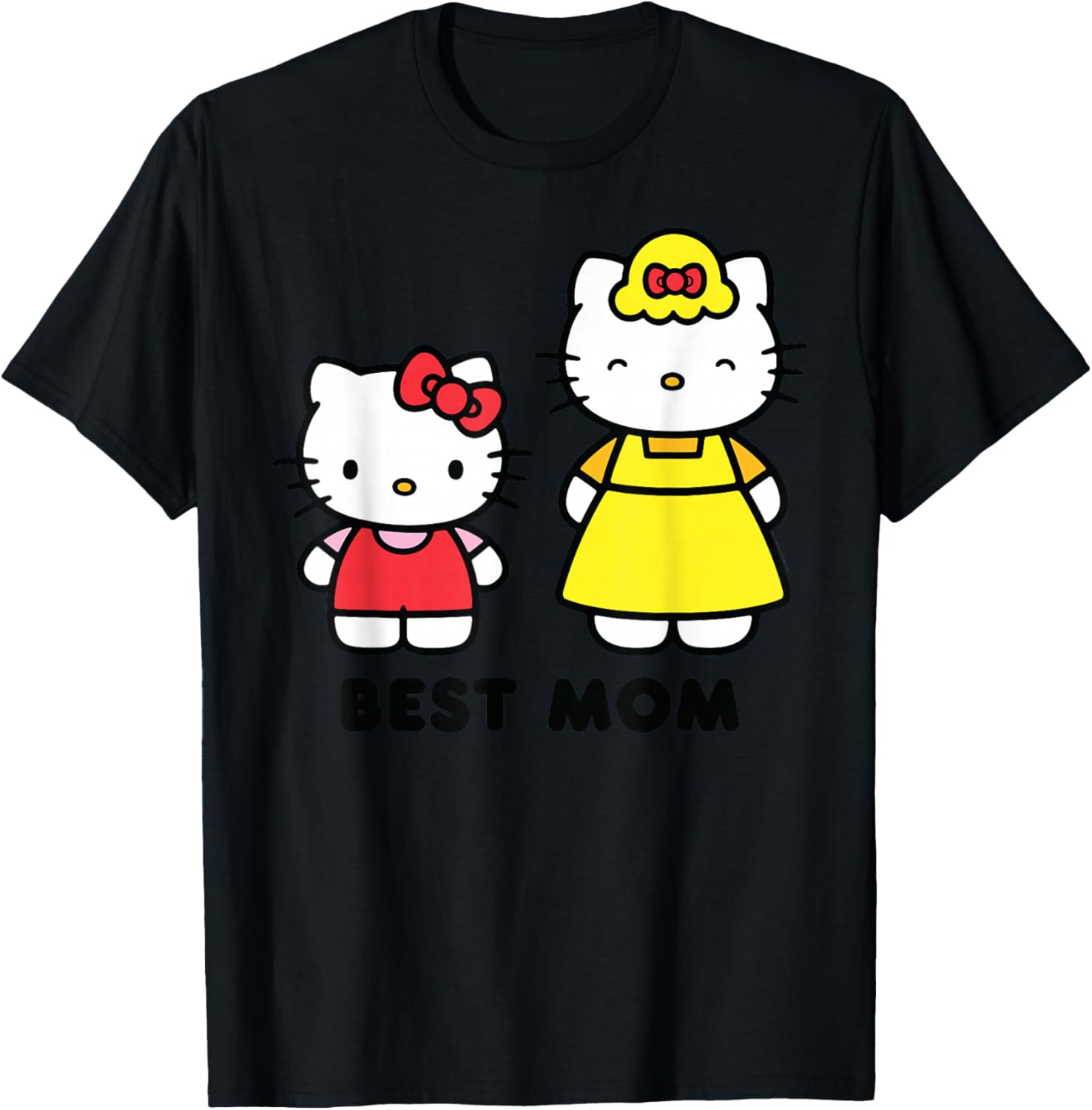 Hello Kitty Best Mom Mother's Day T-Shirt for Loving Moms and Gifts - 6