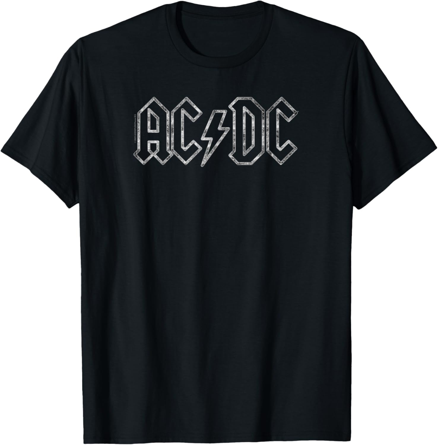 AC/DC Jagged Logo T-Shirt for Rock Music Fans - Stylish Band Apparel - 3