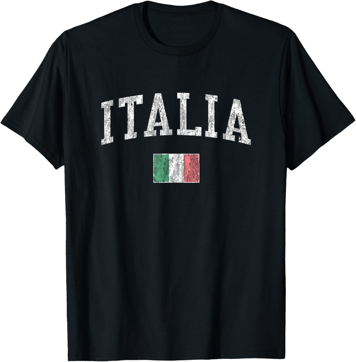 Vintage Italy T-Shirt with Italian Flag for Sports Fans and Travelers - 20