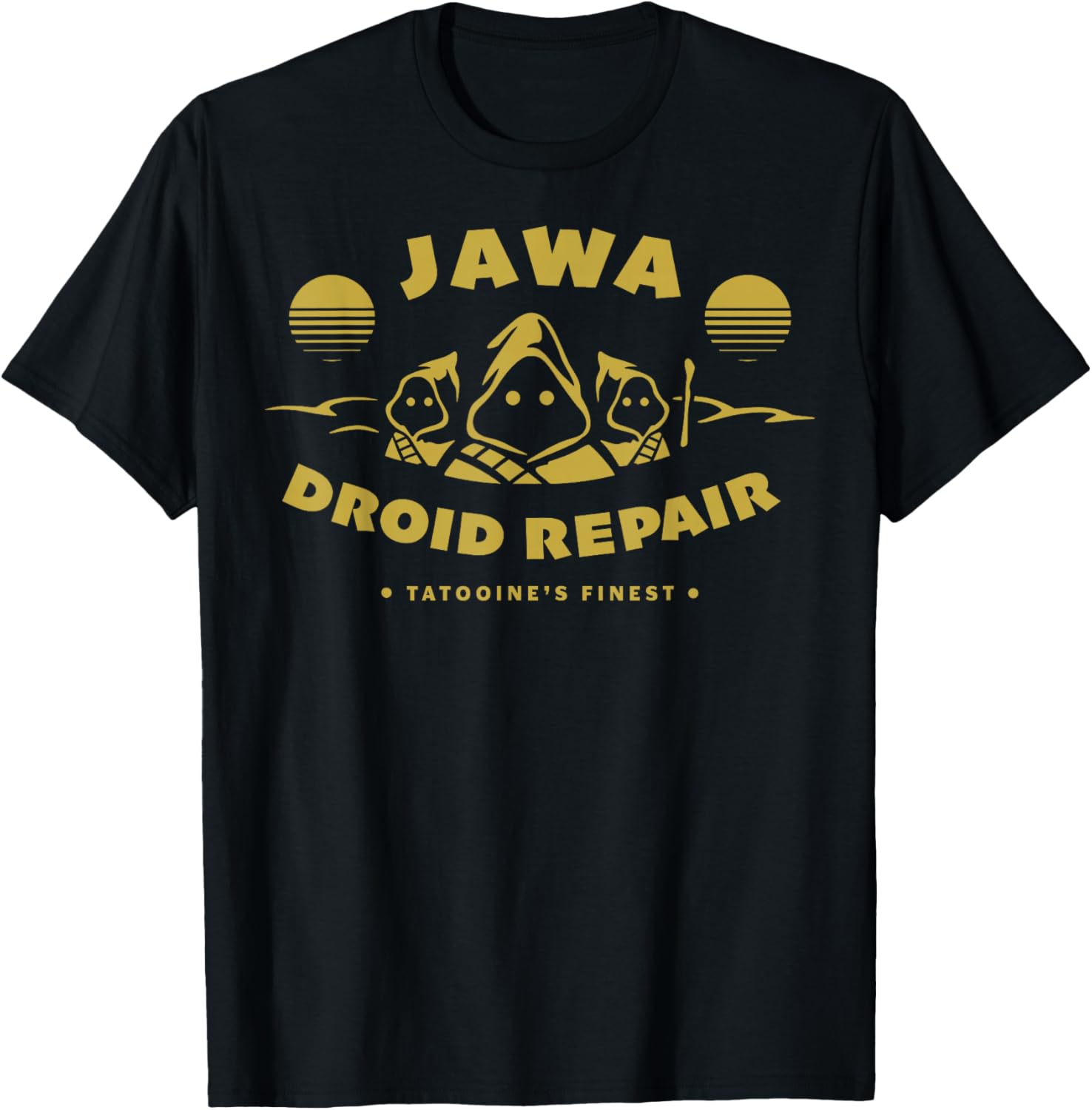 Star Wars Jawa Droid Repair Tatooine's Finest T-Shirt for Fans - 3