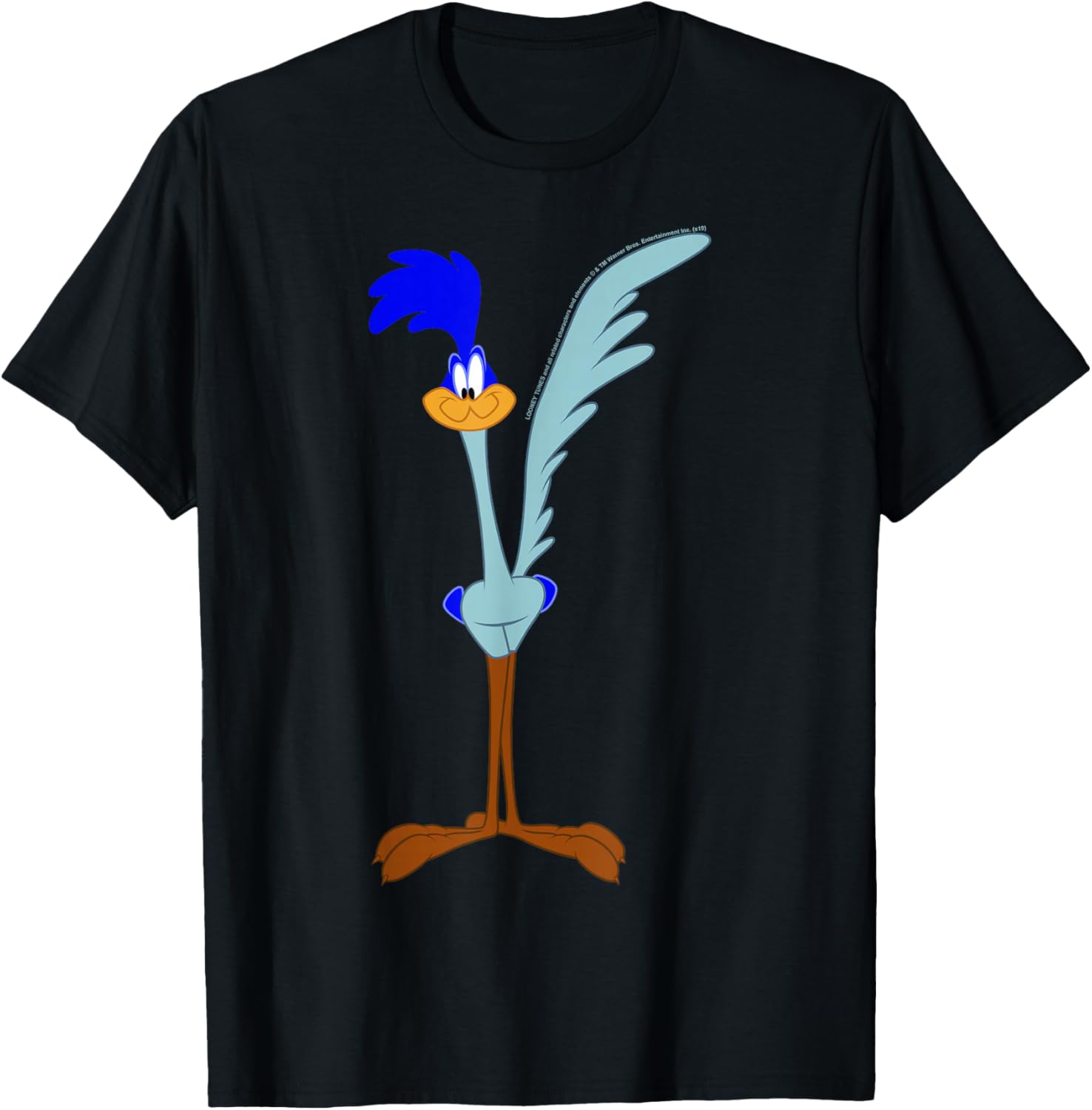 Looney Tunes Road Runner Simple Portrait T-Shirt for Cartoon Lovers - 3