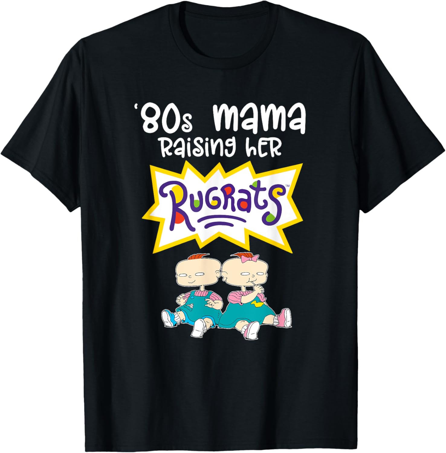 Mademark Rugrats Phil & Lil T-Shirt for 80s Mama Style and Fun - 4