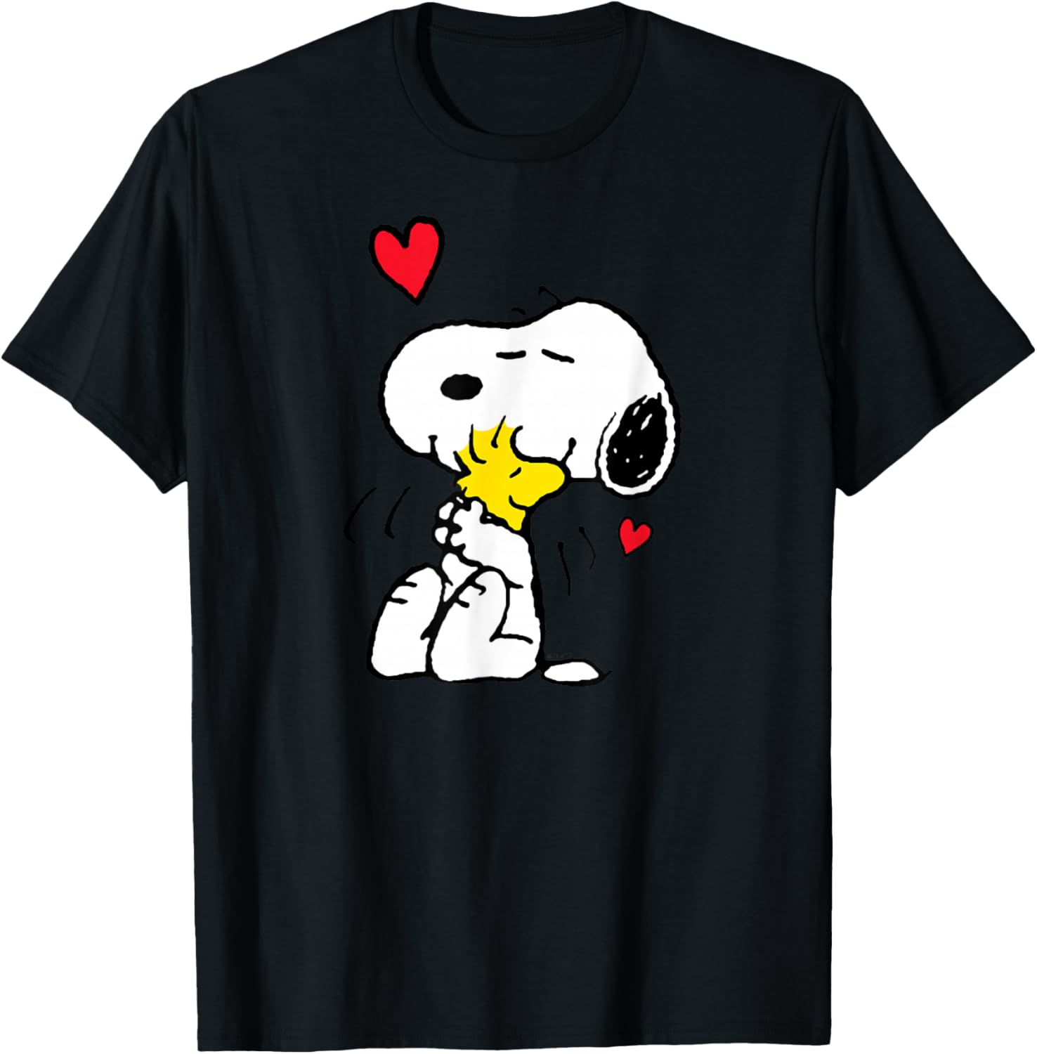 Peanuts Valentine Snoopy and Woodstock Cute Love T-Shirt for Kids - 2