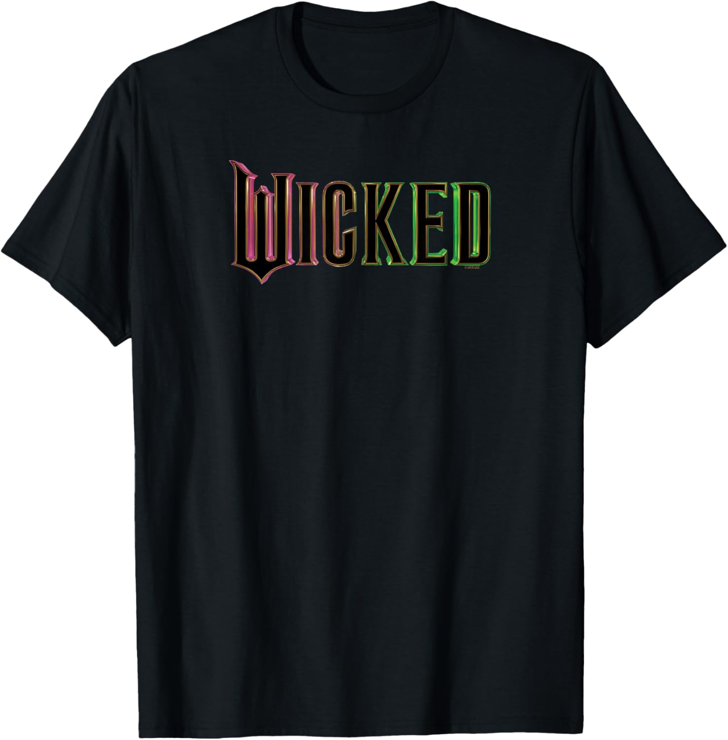 Wicked Pink and Green Logo T-Shirt for Trendy Fashion Lovers - 7