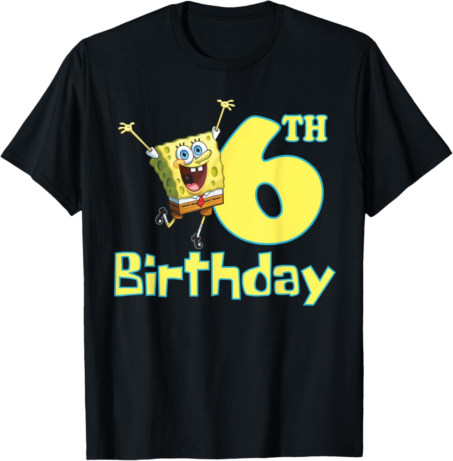 Mademark x SpongeBob SquarePants 6th Birthday T-Shirt for Kids - 9