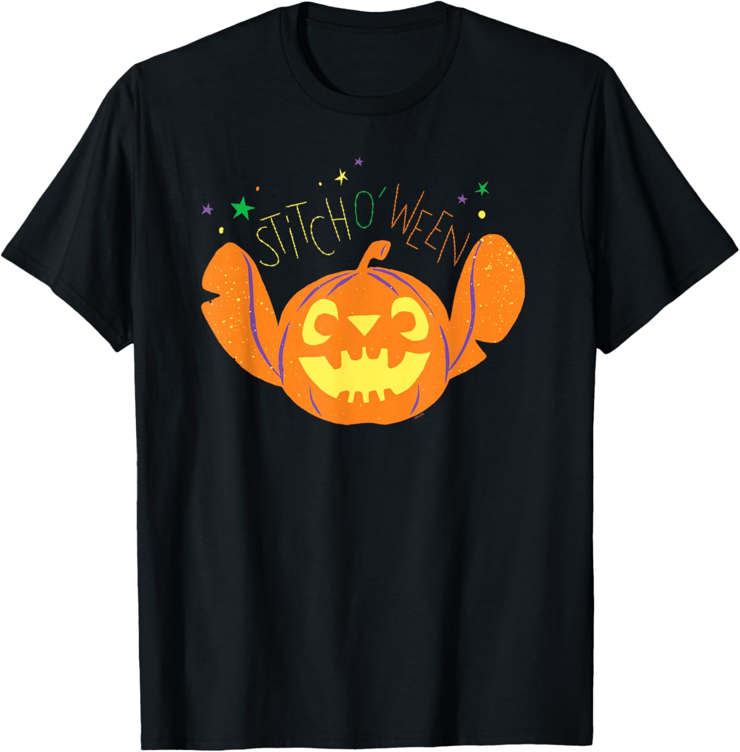Lilo & Stitch Halloween T-Shirt Jack o' Lantern Design for Fun O'ween Celebrations - 8