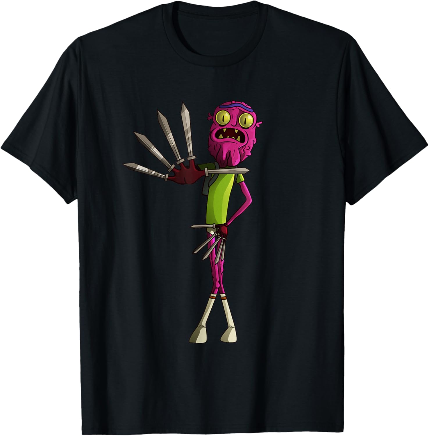 Mademark x Rick and Morty Scary Terry T-Shirt for Fun Fans - 15