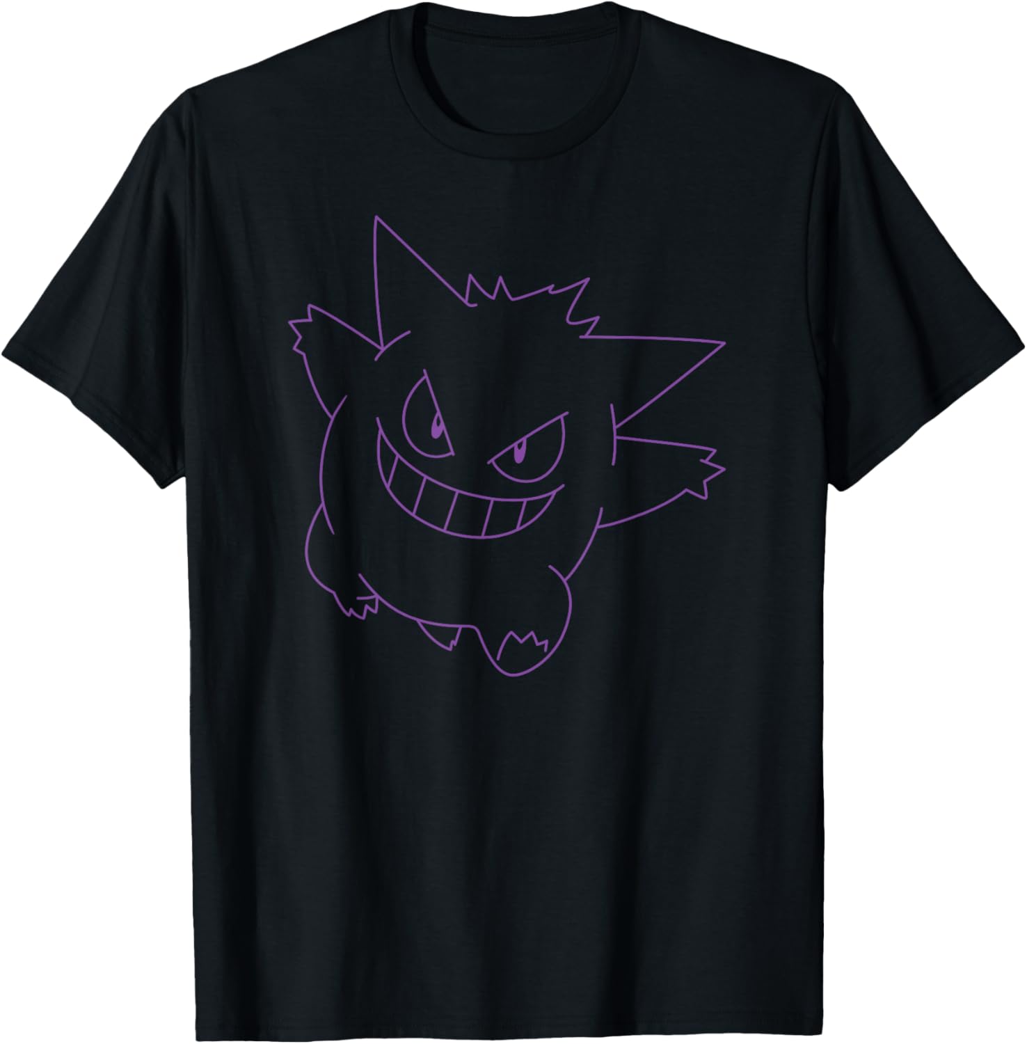 Pokémon Gengar Big Face T-Shirt Fun Graphic Tee for Fans and Collectors - 3