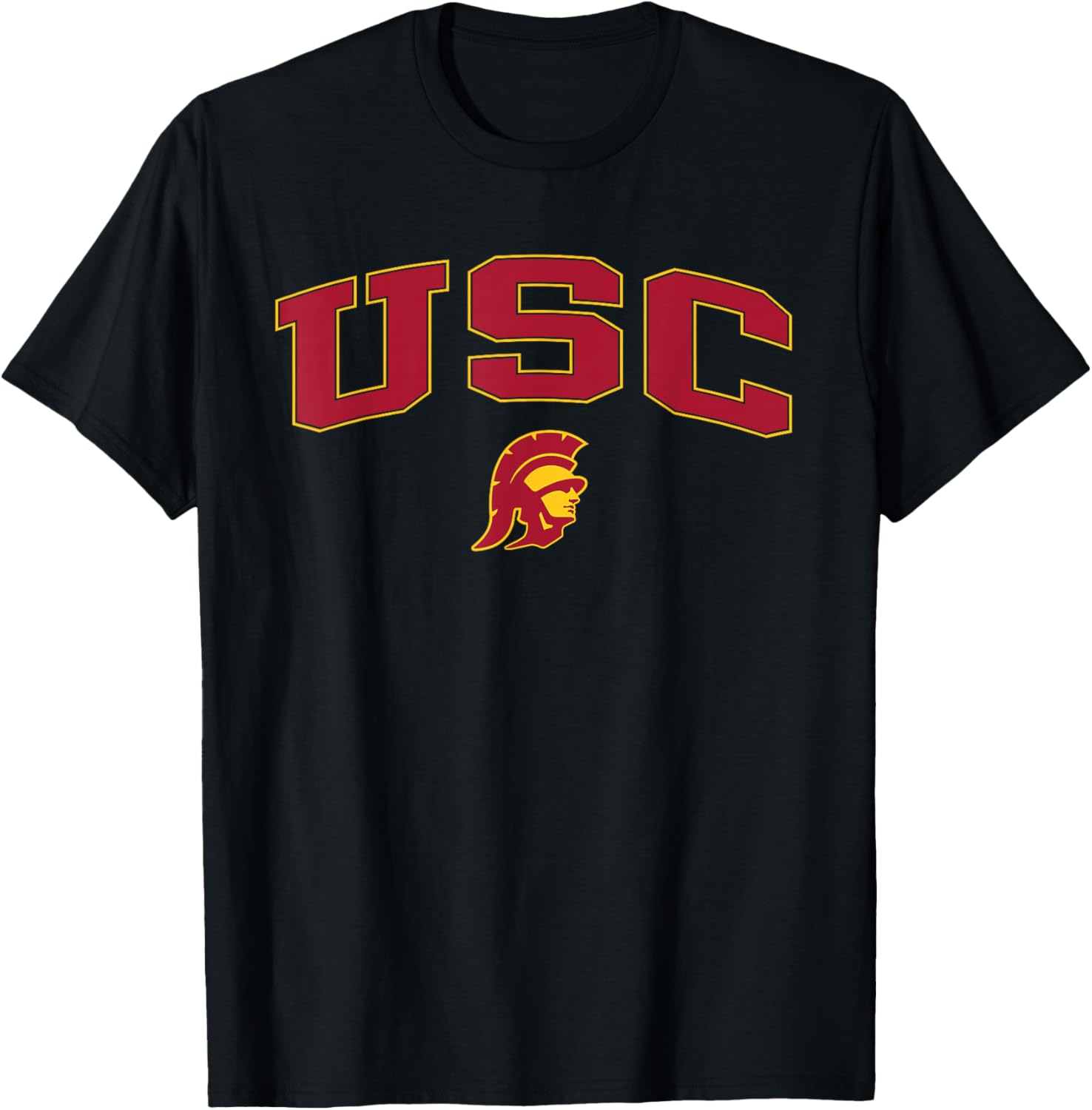 Classic USC Trojans Logo T-Shirt for Sports Fans and Outdoors Activities - 1