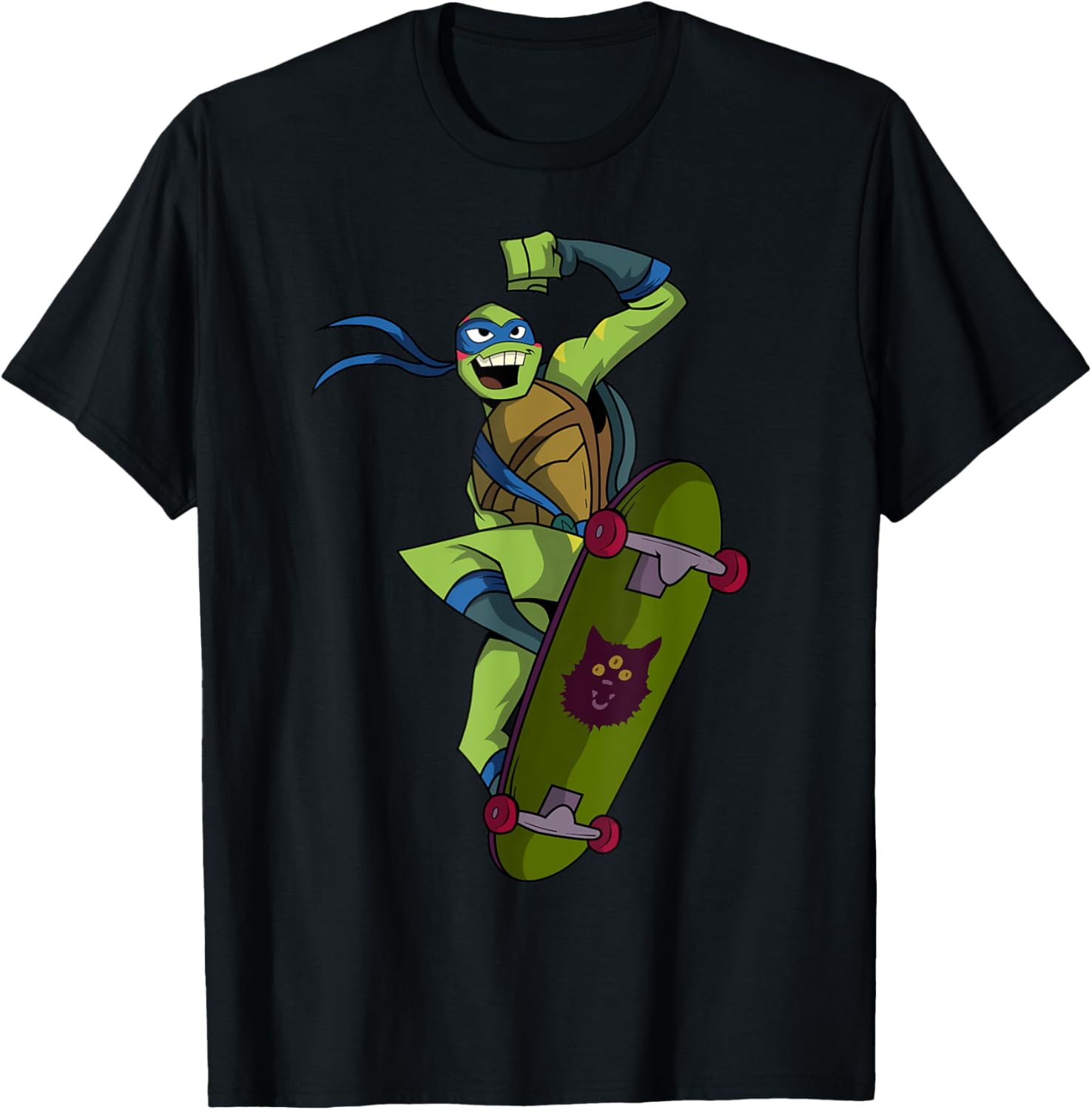 Mademark Teenage Mutant Ninja Turtles Leonardo Skateboard T-Shirt for Kids - 4