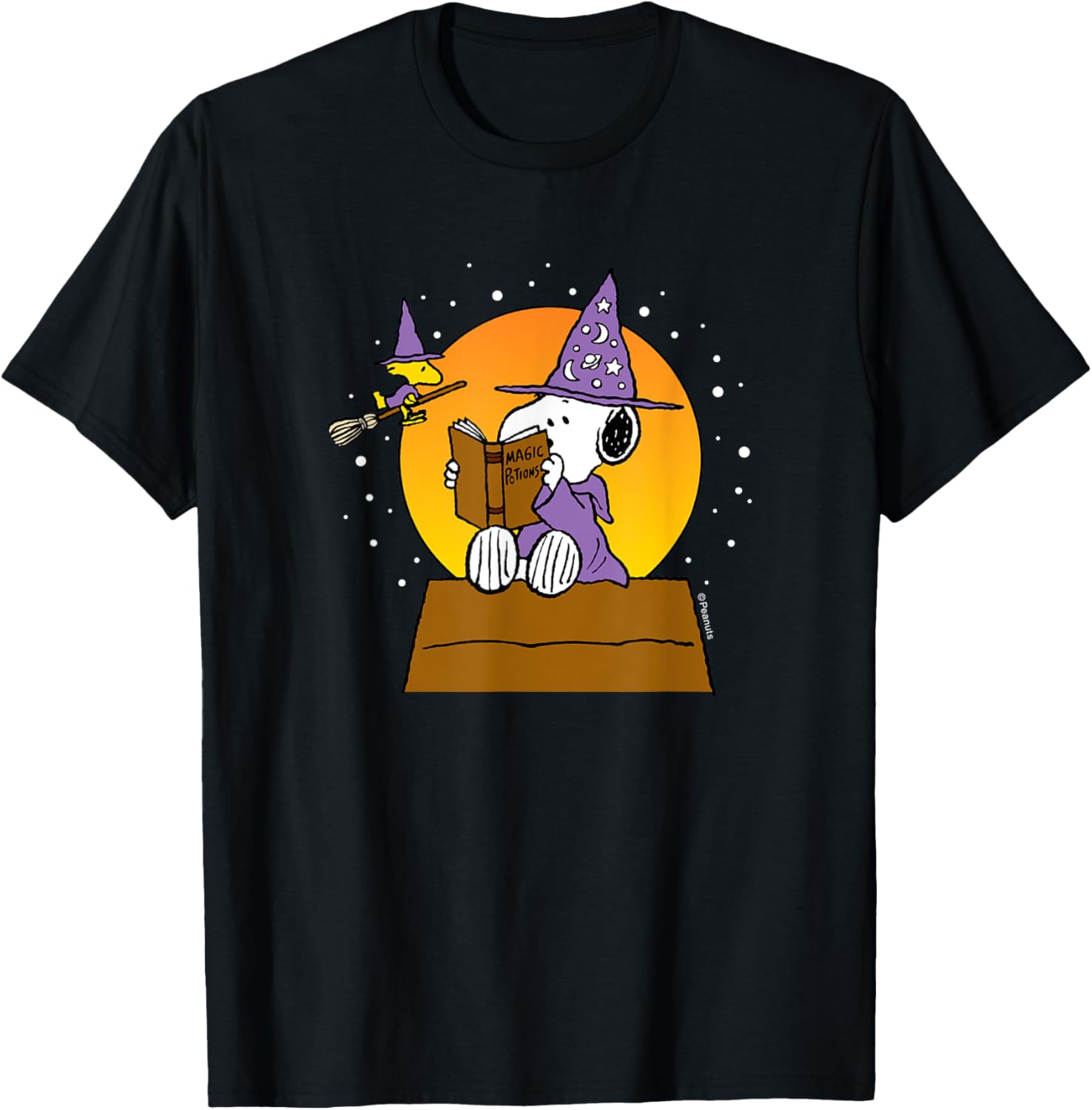 Wizard Snoopy Halloween T-Shirt for Peanuts Fans - Fun and Stylish Tee - 10