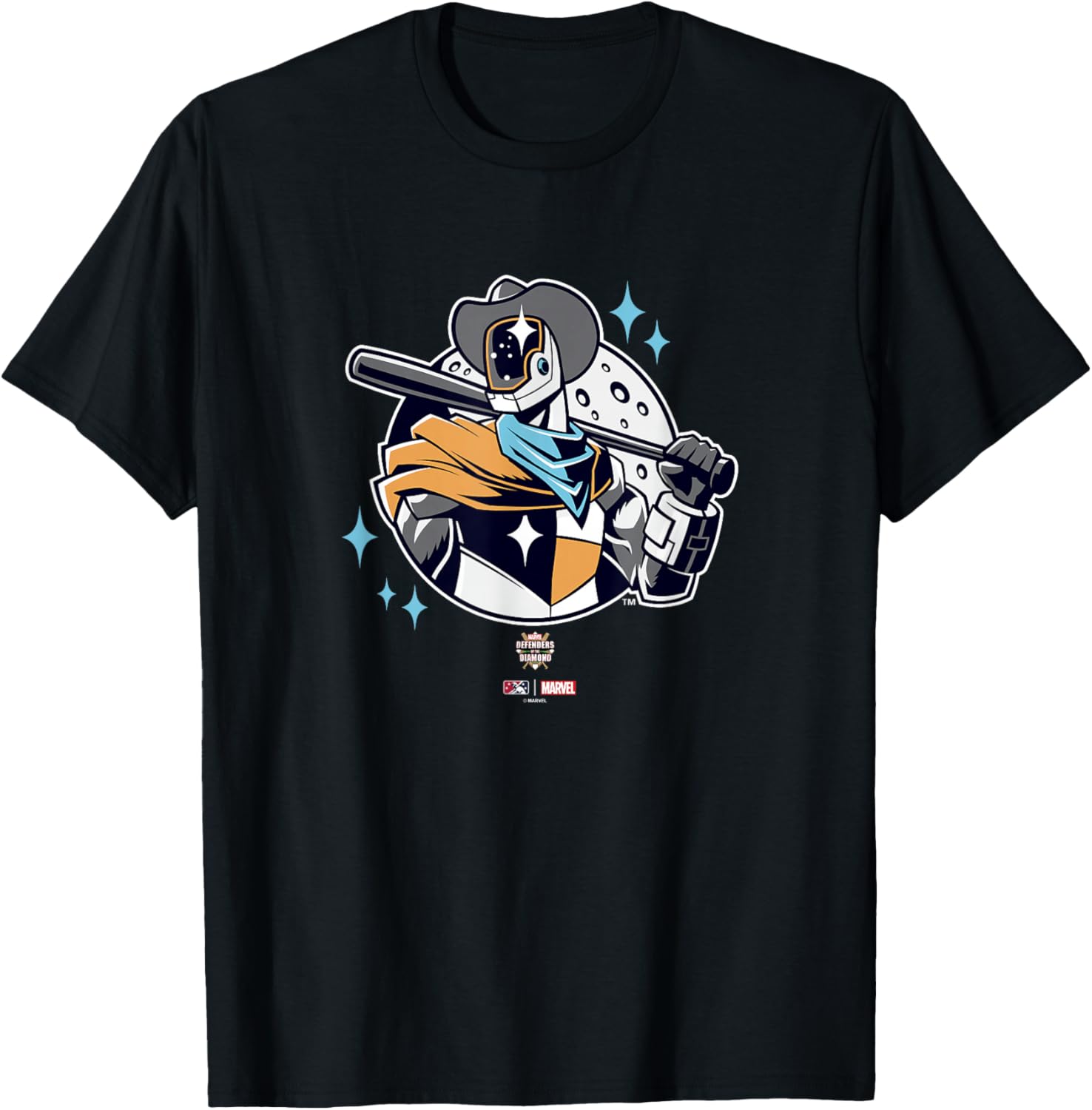 Marvel x MiLB Space Cowboys Logo T-Shirt Stylish Fan Apparel - 7