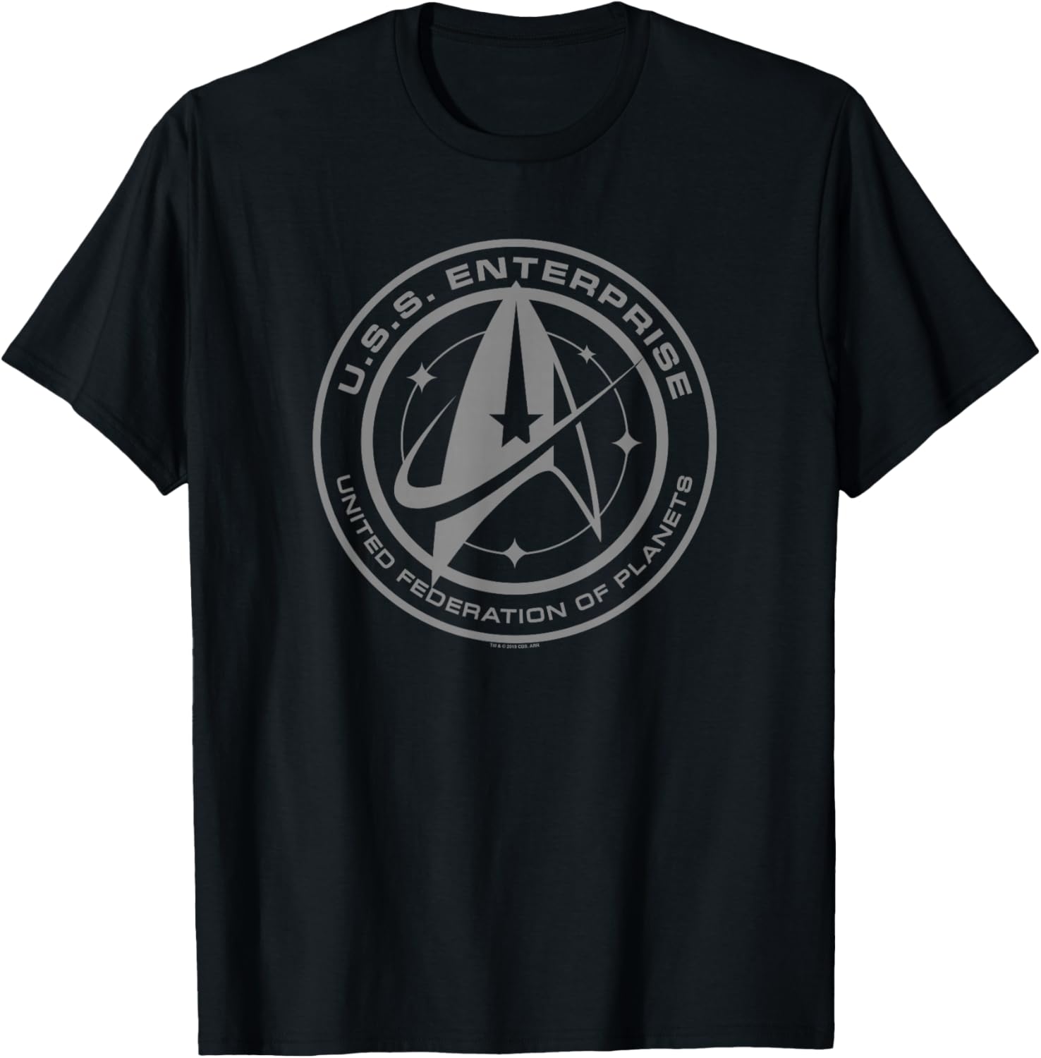 Star Trek Discovery Enterprise Crest T-Shirt for Fans and Collectors - 4