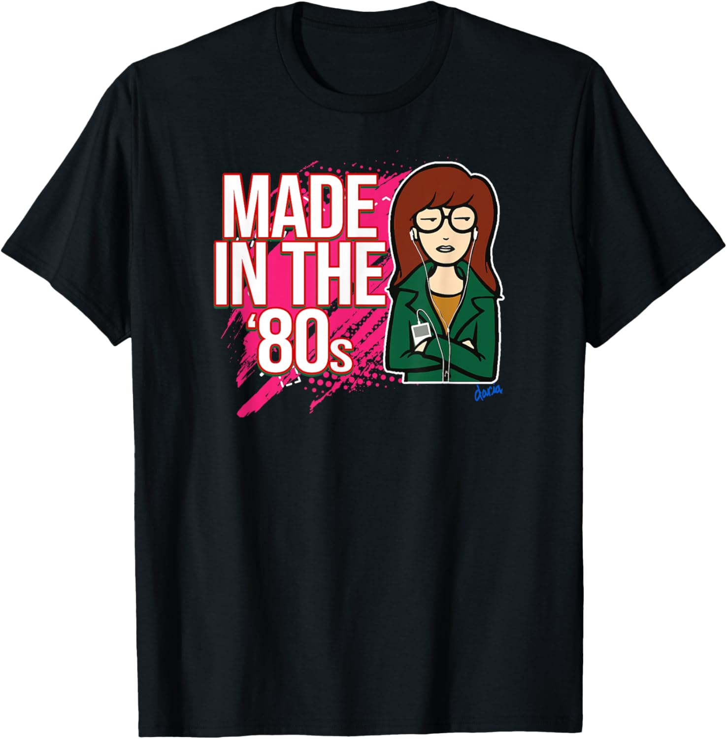 Mademark x Daria Retro 80s T-Shirt for Vintage Style Enthusiasts - 12