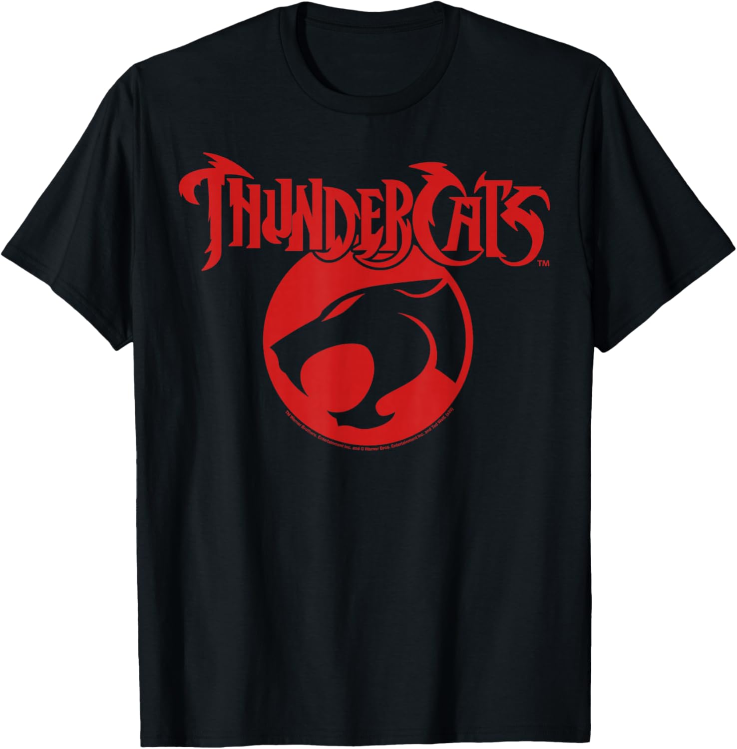 ThunderCats Red Vintage Classic Logo T-Shirt for Fans and Collectors - 7