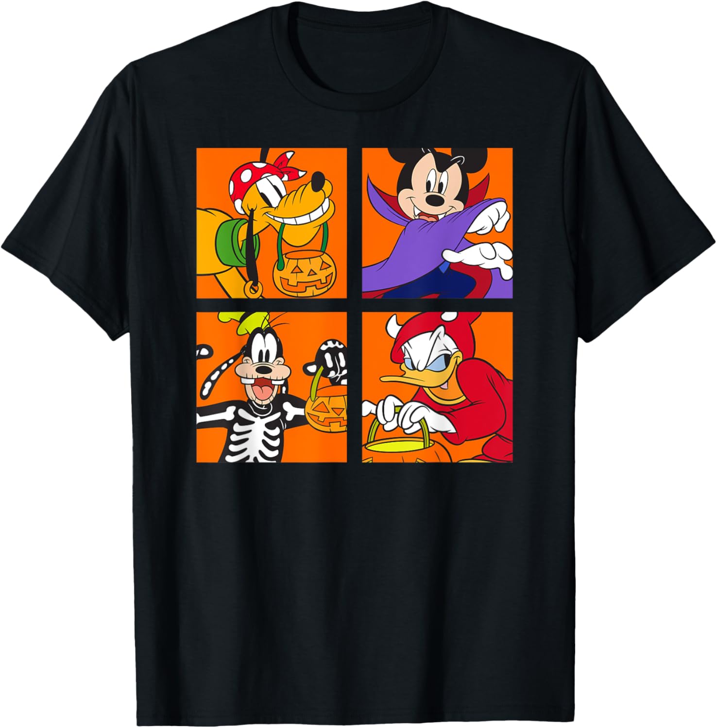 Disney Mickey Mouse and Friends Halloween T-Shirt for Fun Celebrations - 1