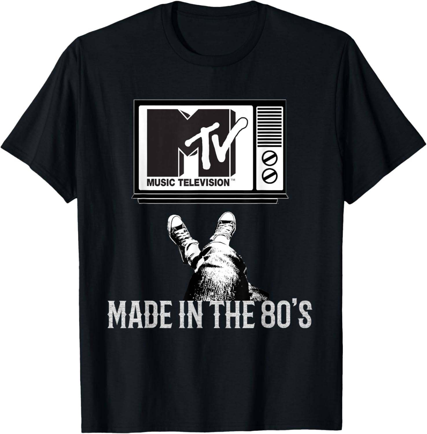 MTV Made in the 80's Vintage T-Shirt for Men and Women Fans - 16