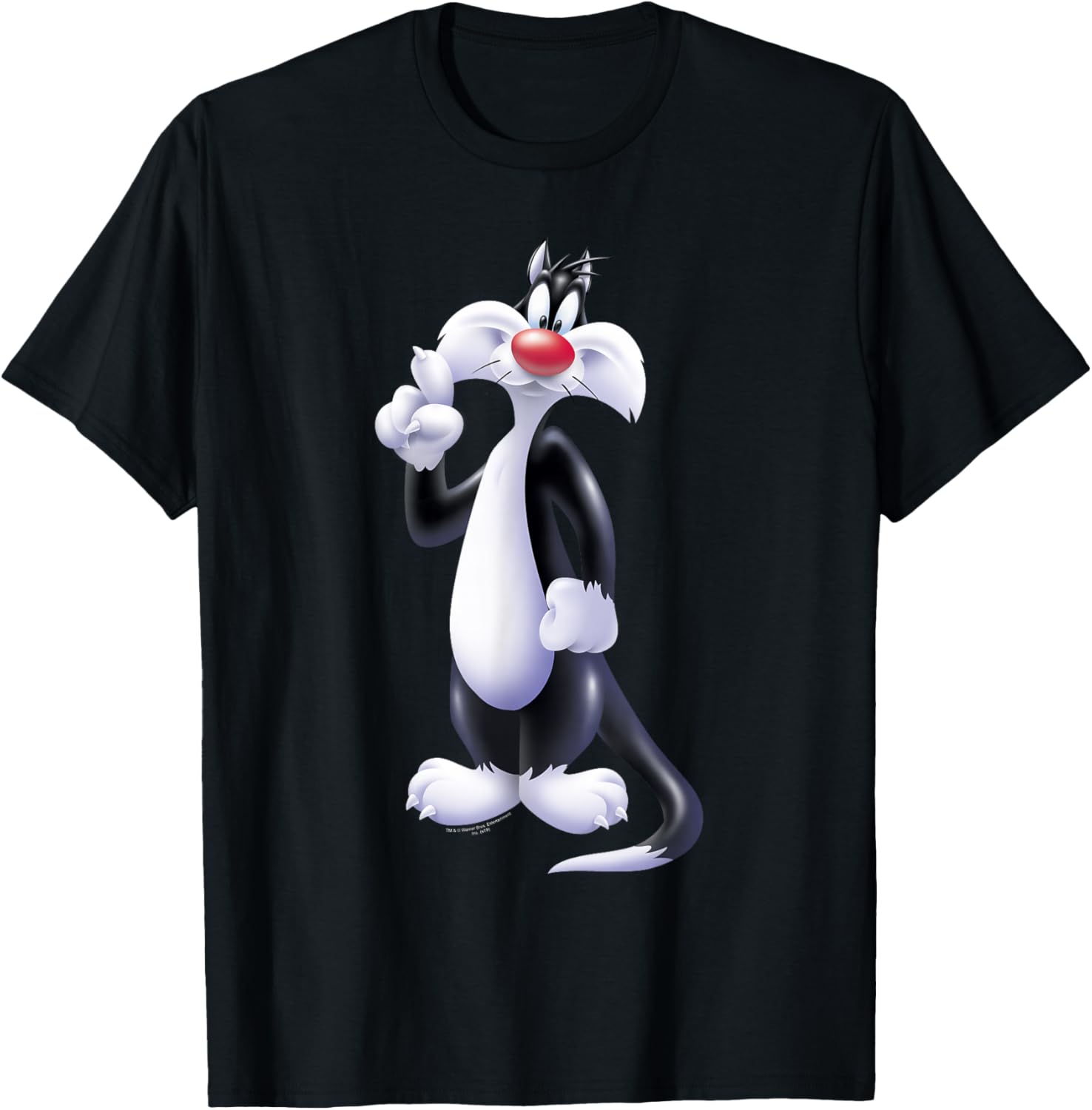 Looney Tunes Sylvester Airbrushed T-Shirt for Fun and Stylish Outfits - 2