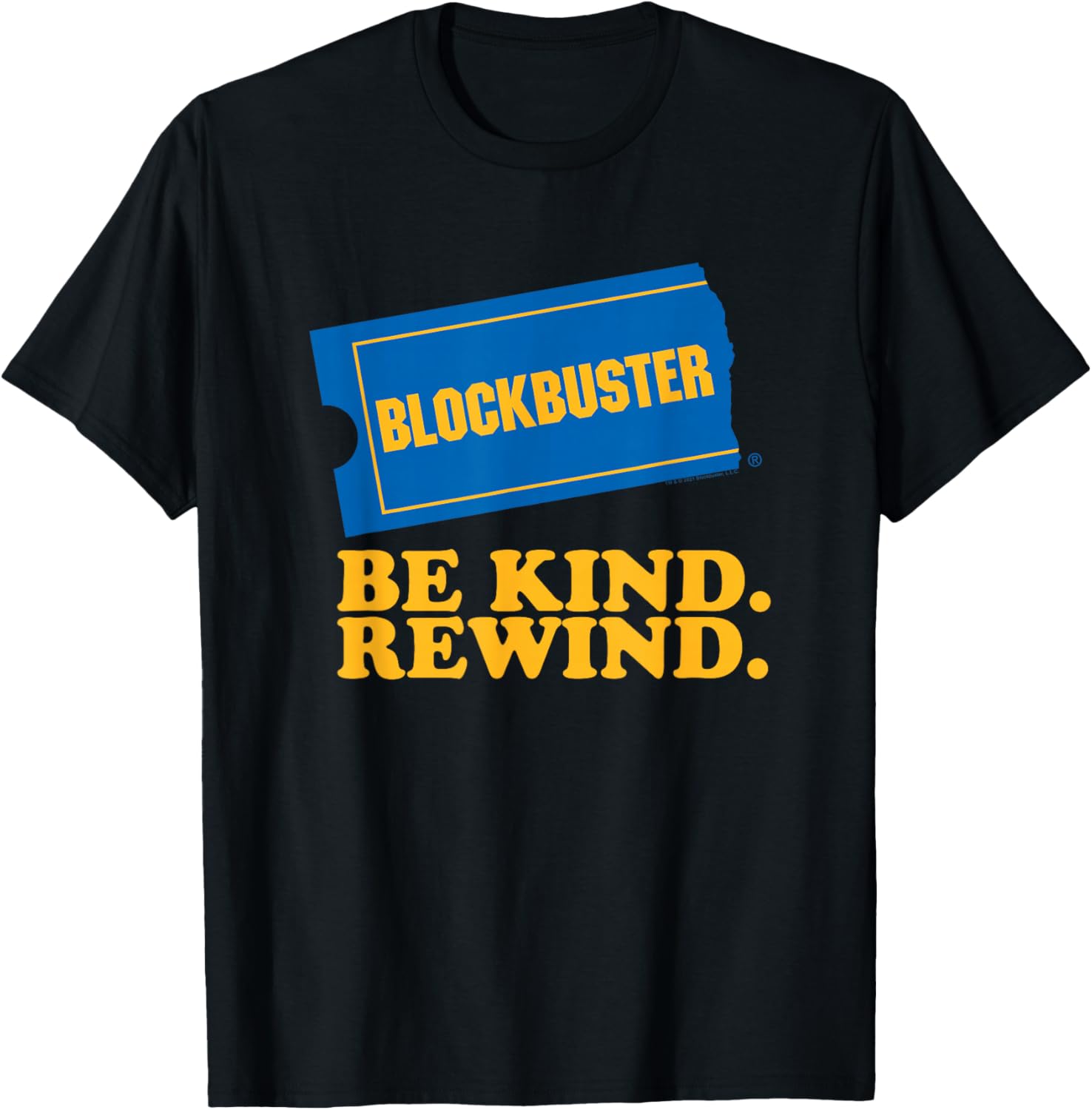 Blockbuster Be Kind Rewind T-Shirt for Nostalgic Movie Lovers - 3