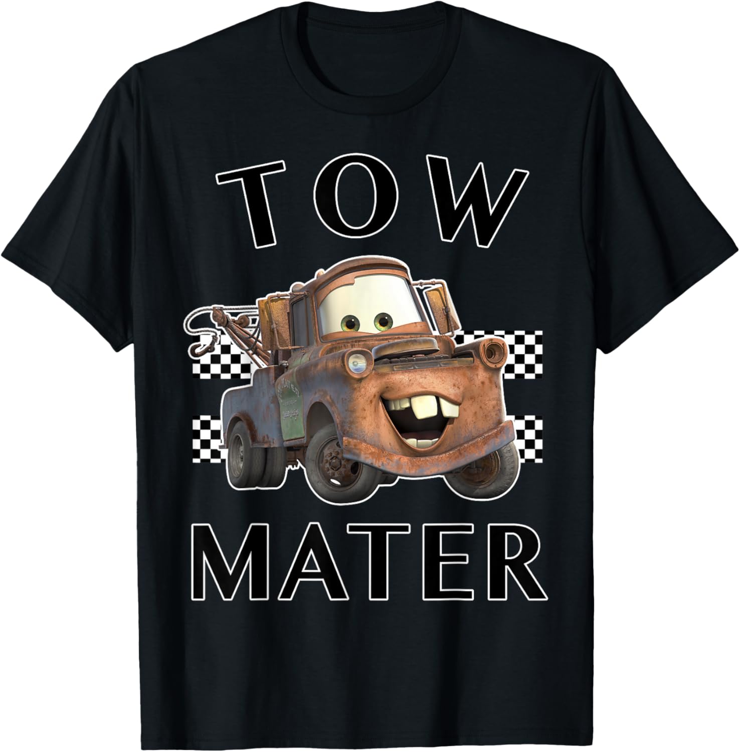 Disney Pixar Cars Tow Mater Graphic T-Shirt for Kids and Adults - 10
