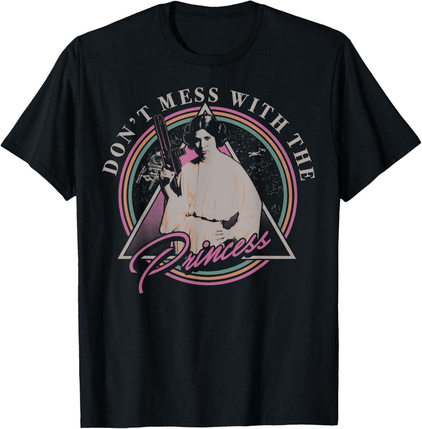 Star Wars Princess Leia Don't Mess With The Princess T-Shirt for Fans - 1