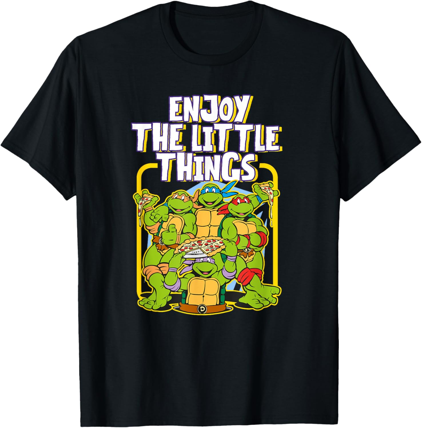 Mademark TMNT Enjoy the Little Things T-Shirt for Fun and Style - 2