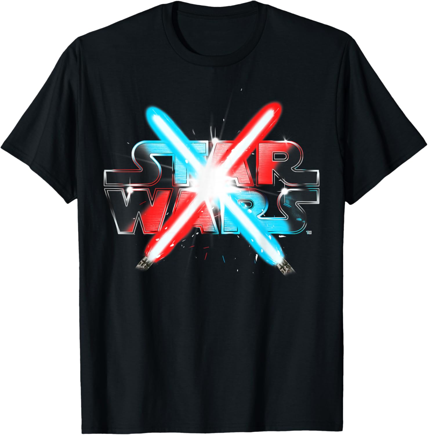 Star Wars Dueling Lightsabers T-Shirt for Fans and Collectors - 8