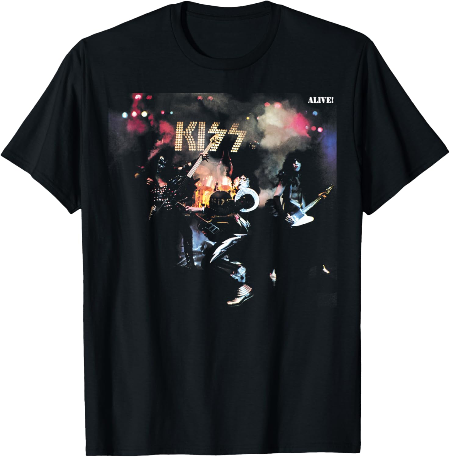 KISS 1975 Alive T-Shirt for Music Fans - Rock Apparel for All Occasions - 2