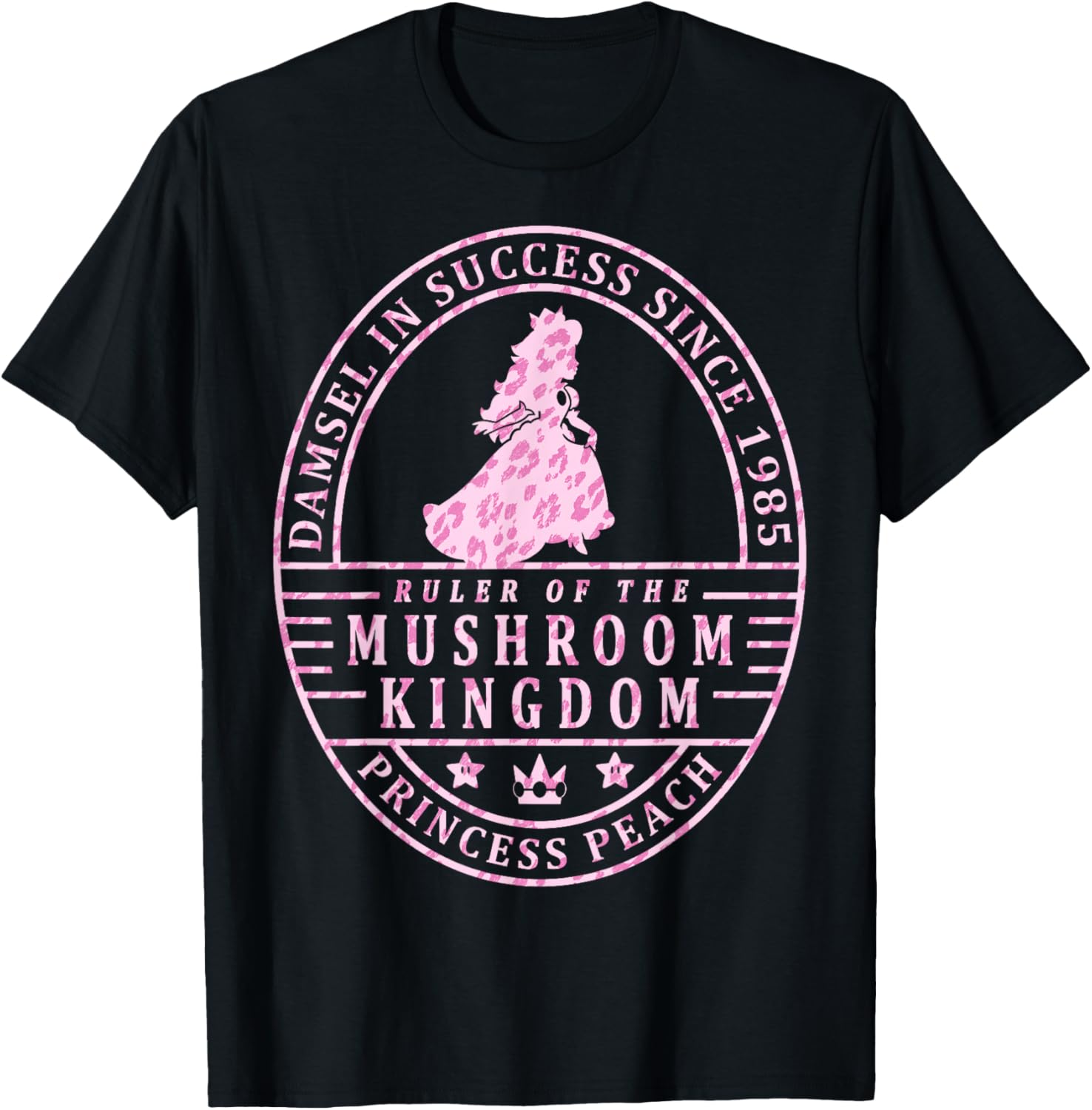 Super Mario Princess Peach T-Shirt - Cute Mushroom Kingdom Apparel - 4