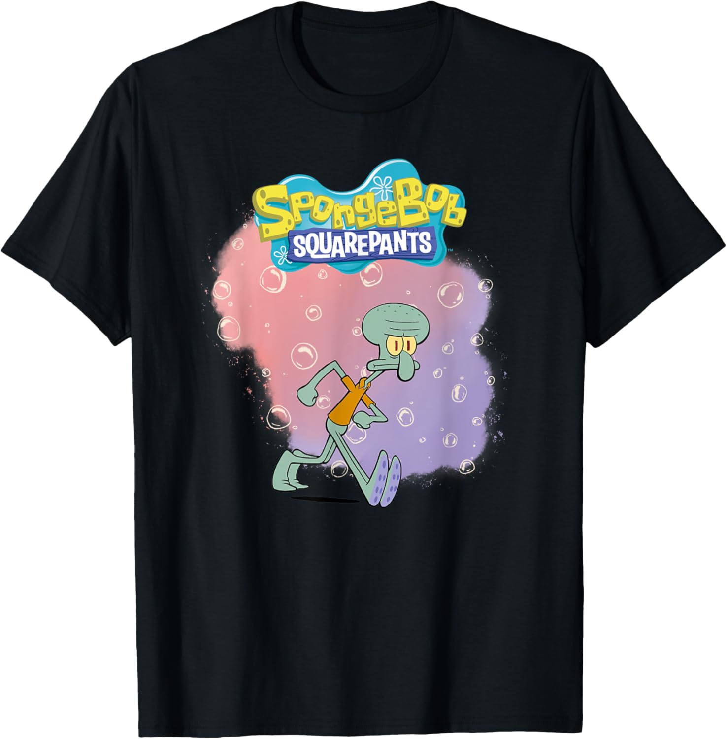 Original SpongeBob SquarePants Squidward T-Shirt for Fans of Fun Apparel - 7
