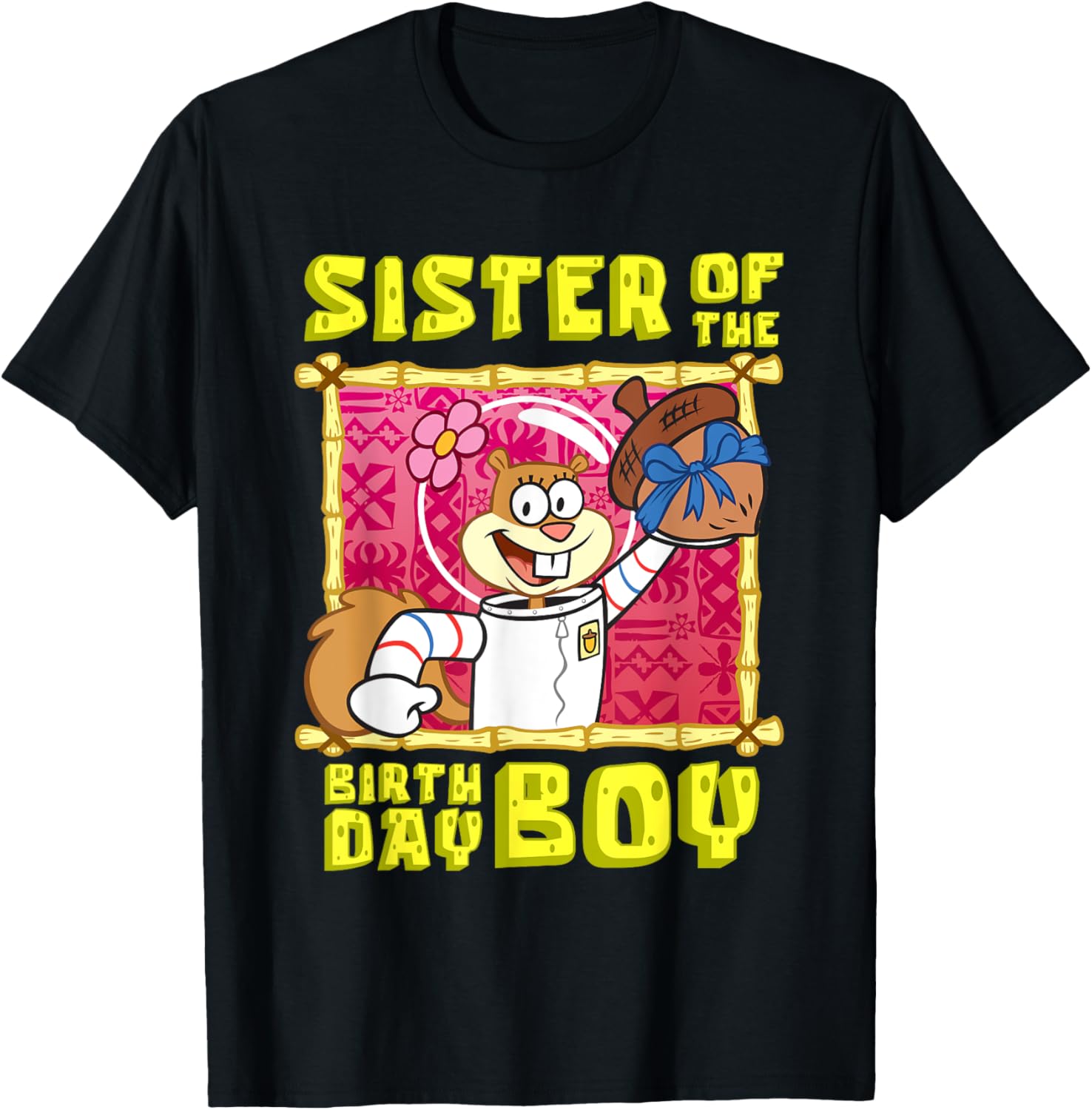 Mademark SpongeBob Sister Birthday Gift T-Shirt for Girls Fun Design - 14