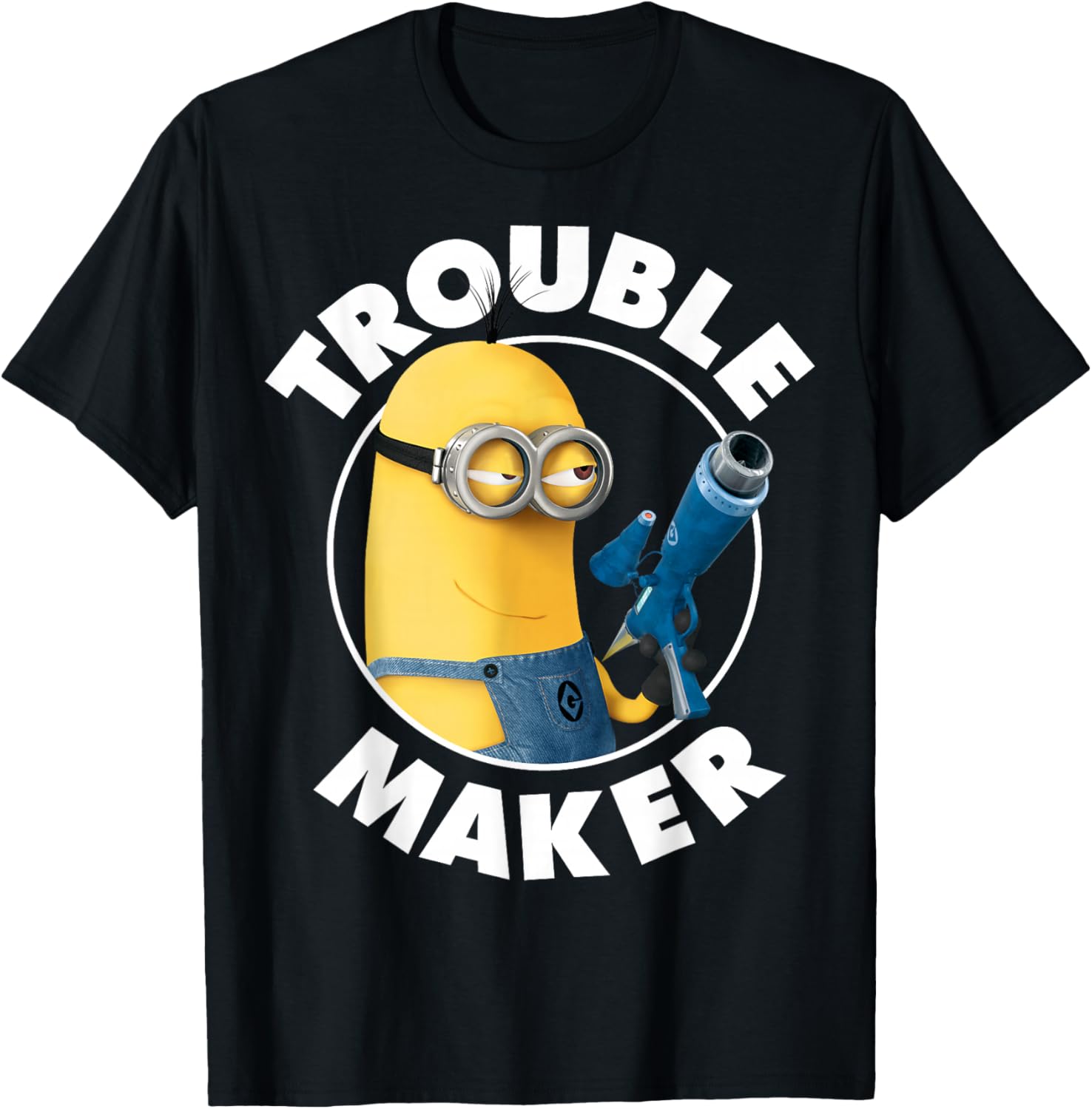 Despicable Me Minions Kevin Trouble Maker Graphic T-Shirt for Fans - 9