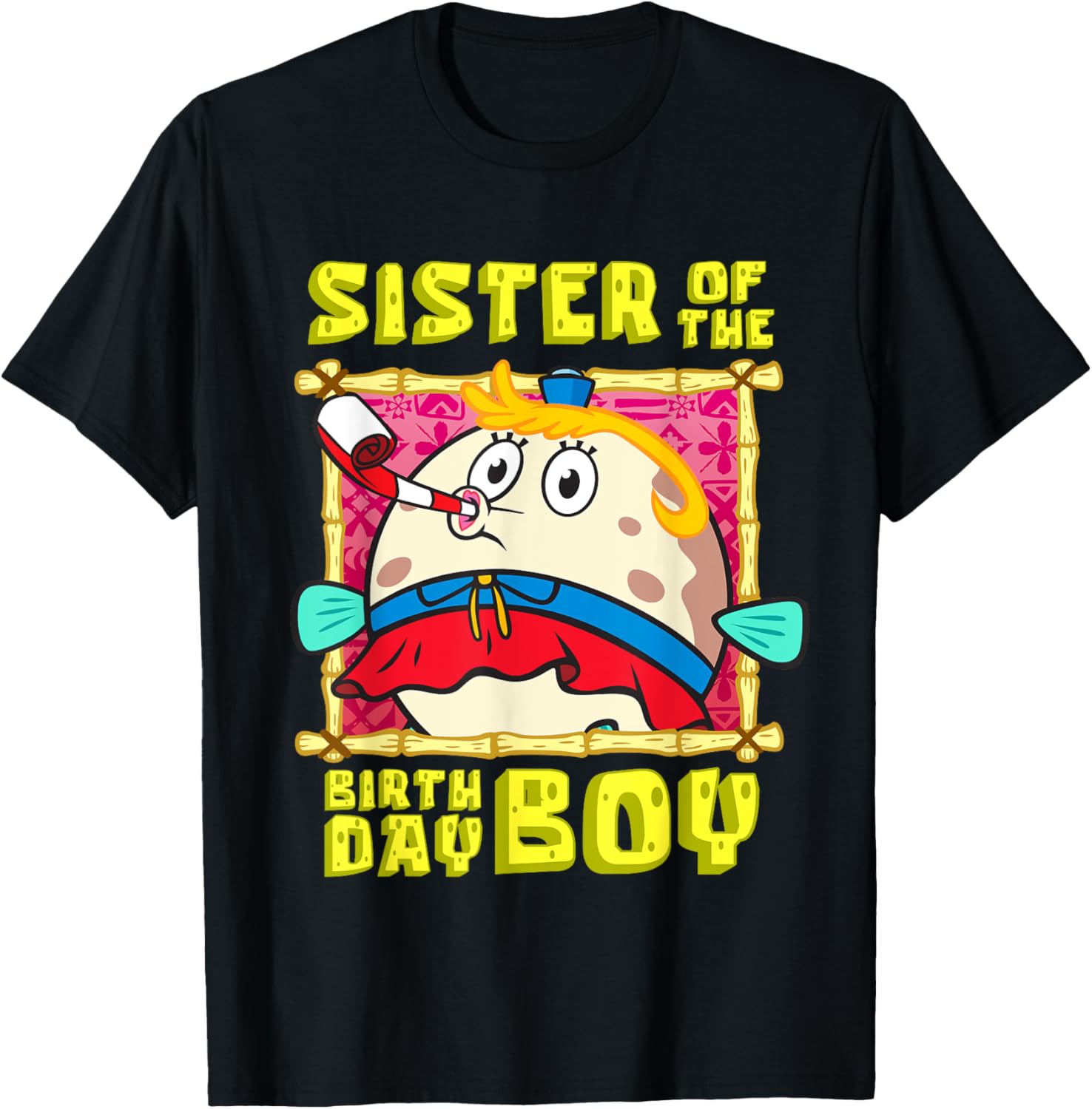 Mademark x SpongeBob SquarePants Mrs Puff Gift T-Shirt for Girls - 3