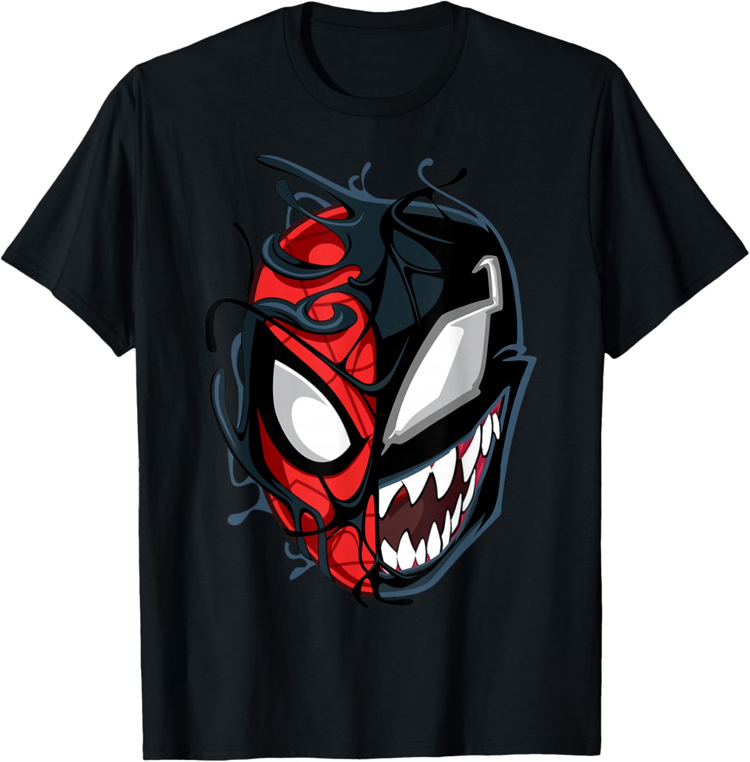 Spider-Man Maximum Venom Big Face T-Shirt for Marvel Fans and Collectors - 5