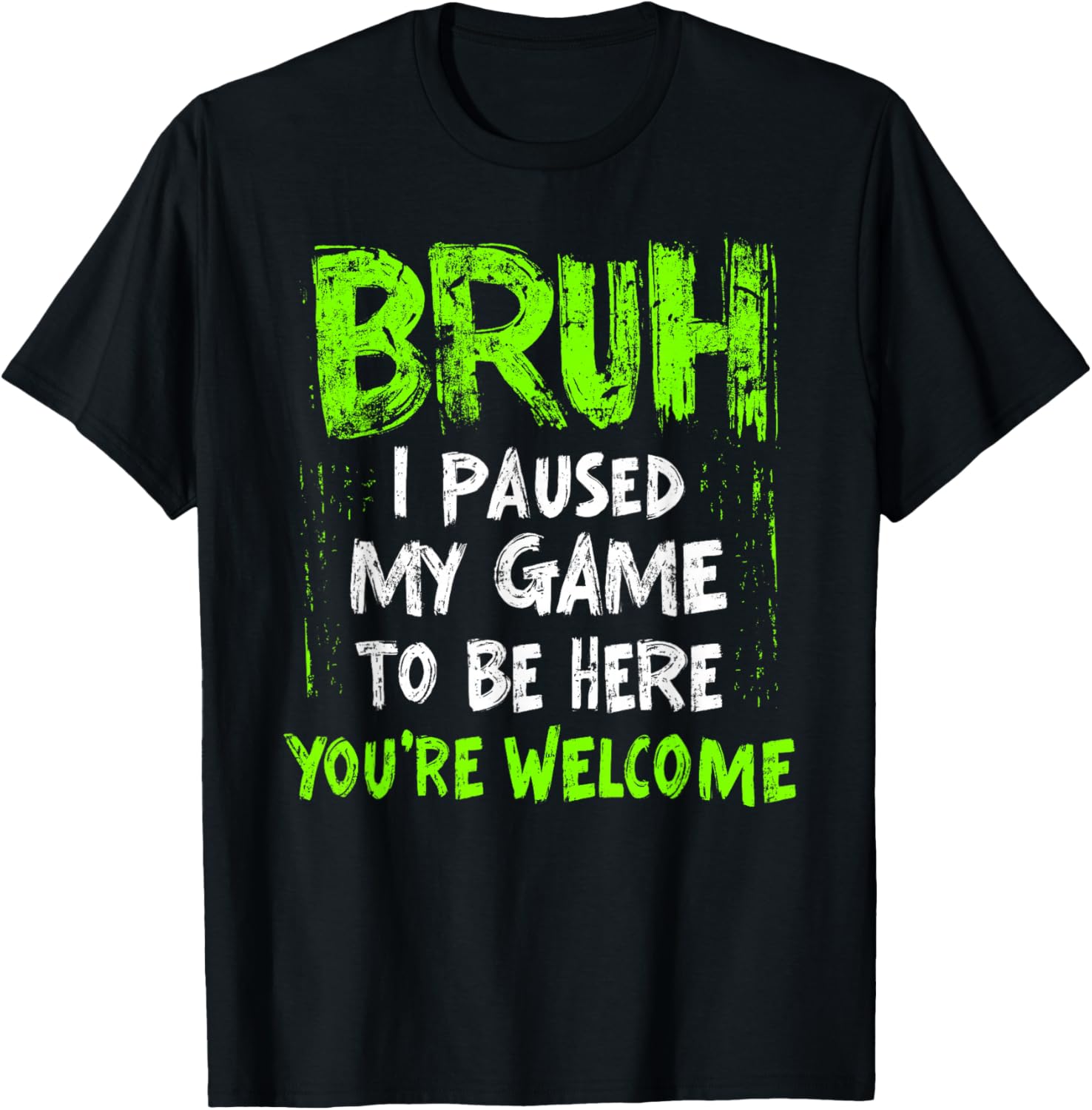 Funny Gamer T-Shirt for Teen Boys I Paused My Game Cool Video Game Tee - 2