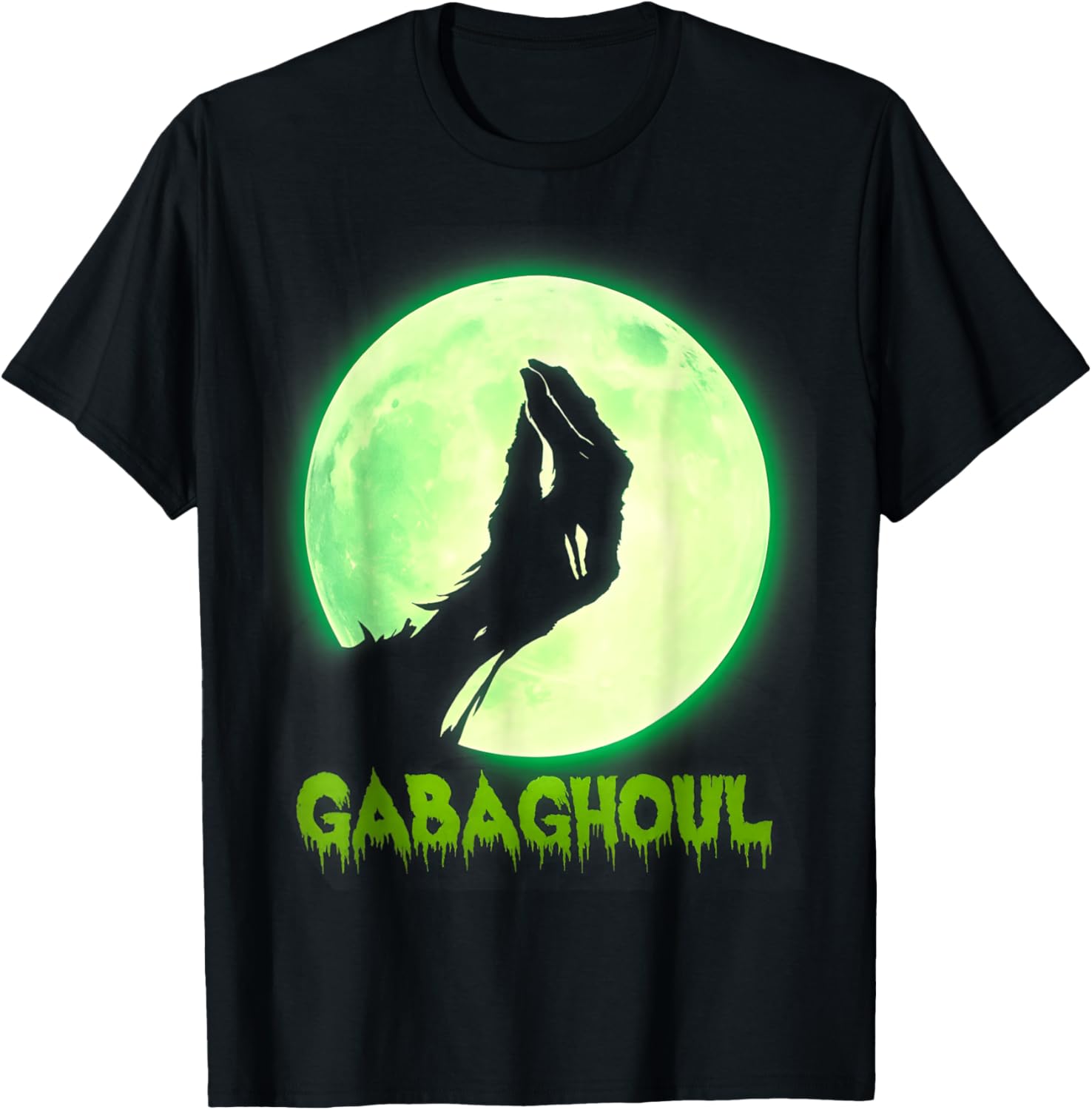 Gabaghoul Funny Hand Moon Italian Joke Halloween T-Shirt for Men and Women - 20