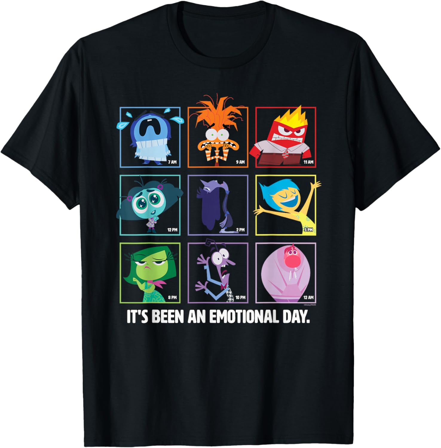 Inside Out 2 Emotions T-Shirt for Disney Fans - Fun & Stylish Apparel - 6