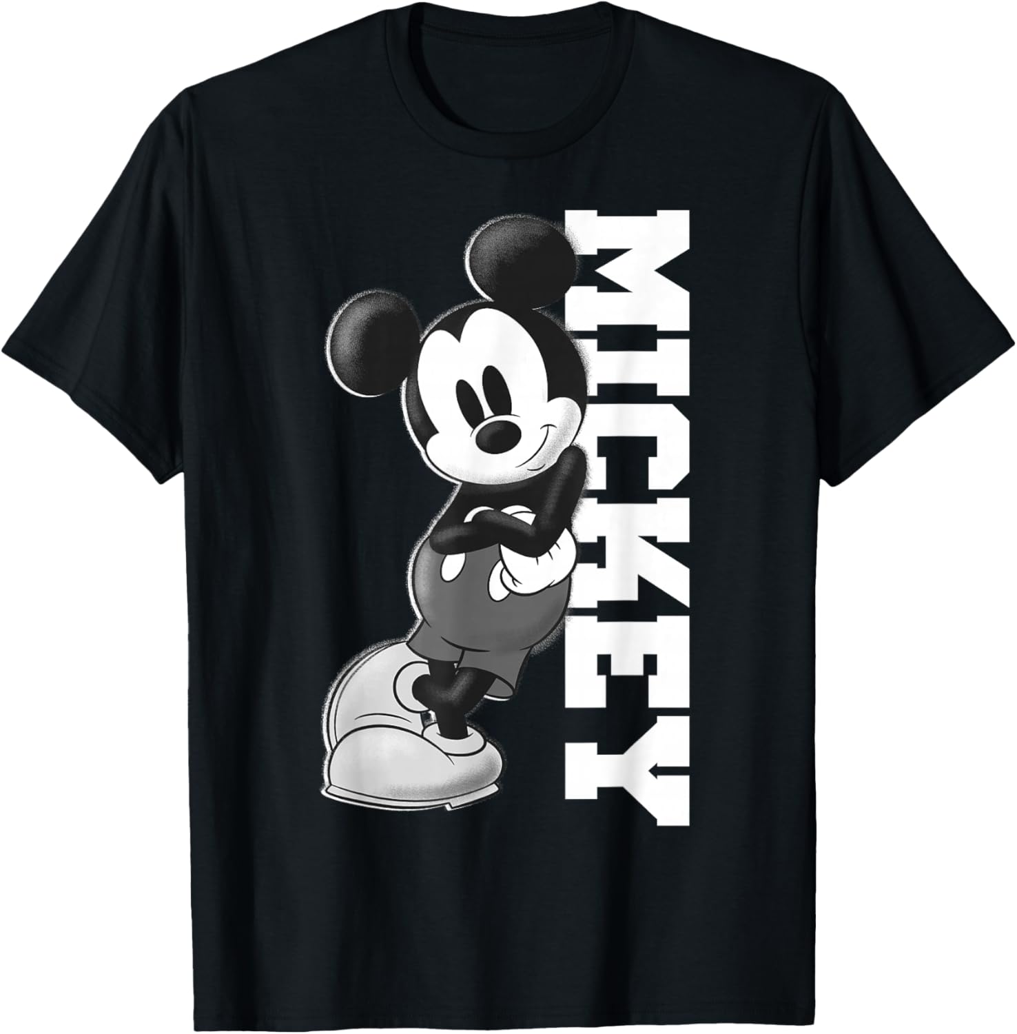 Disney Mickey Mouse White T-Shirt Featuring Fun Name Graphic - 2