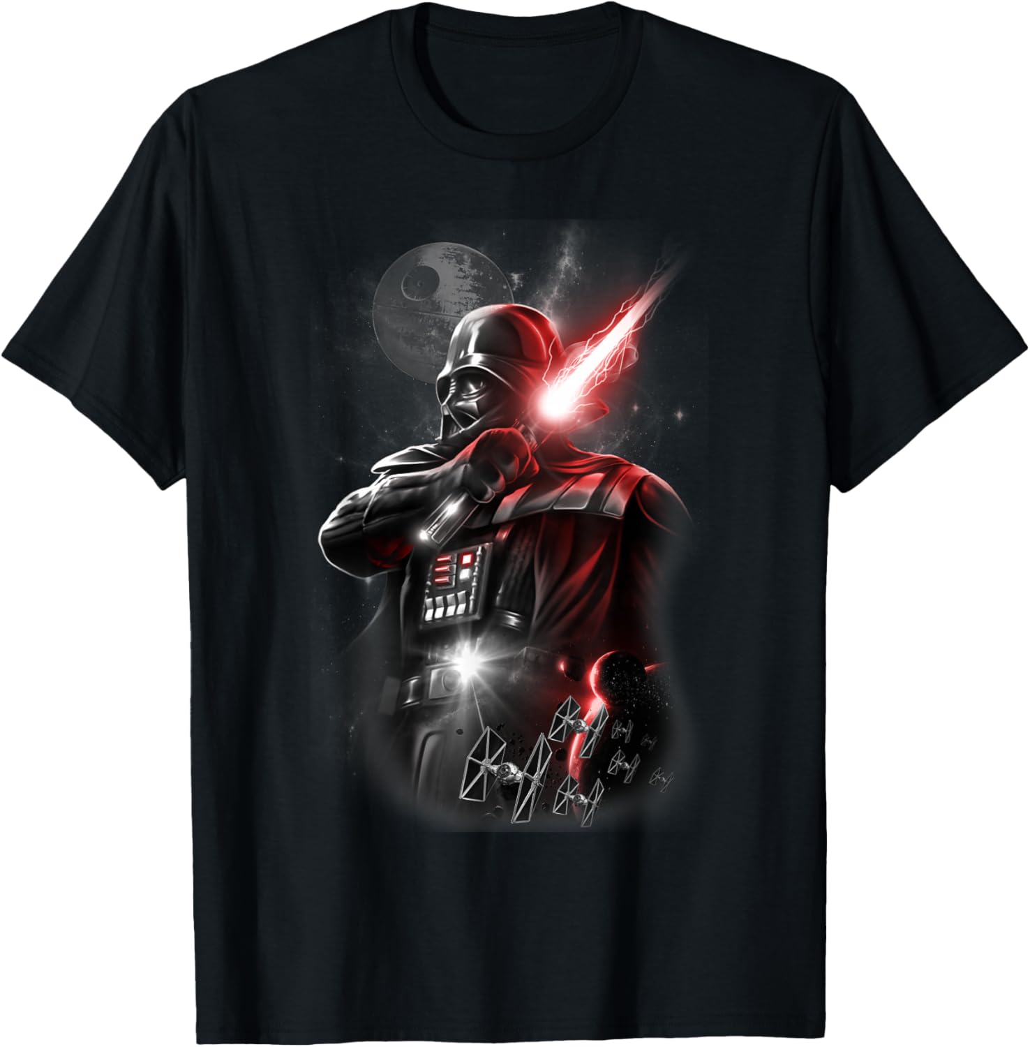 Star Wars Darth Vader Lightsaber T-Shirt for Fans and Collectors - 1