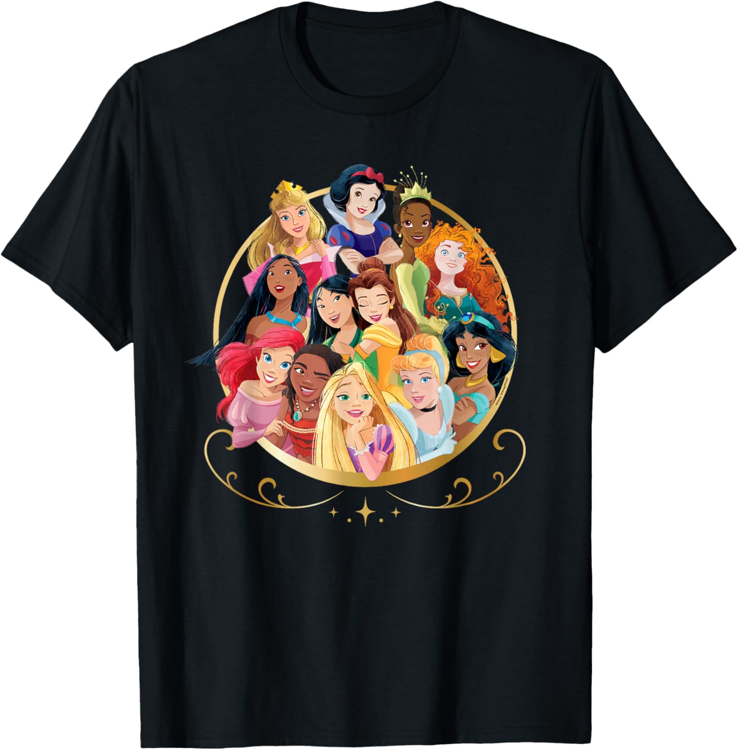 Disney Princess Royal Friends T-Shirt for Kids Fun Clothing Gift - 8