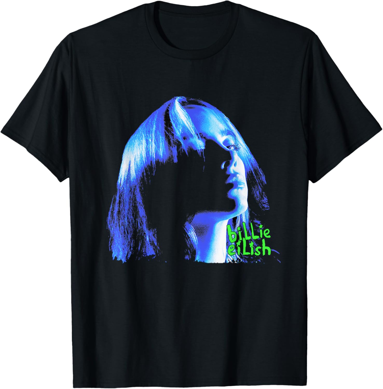Official Billie Eilish Portrait T-Shirt for Fans - Stylish and Comfortable - 1