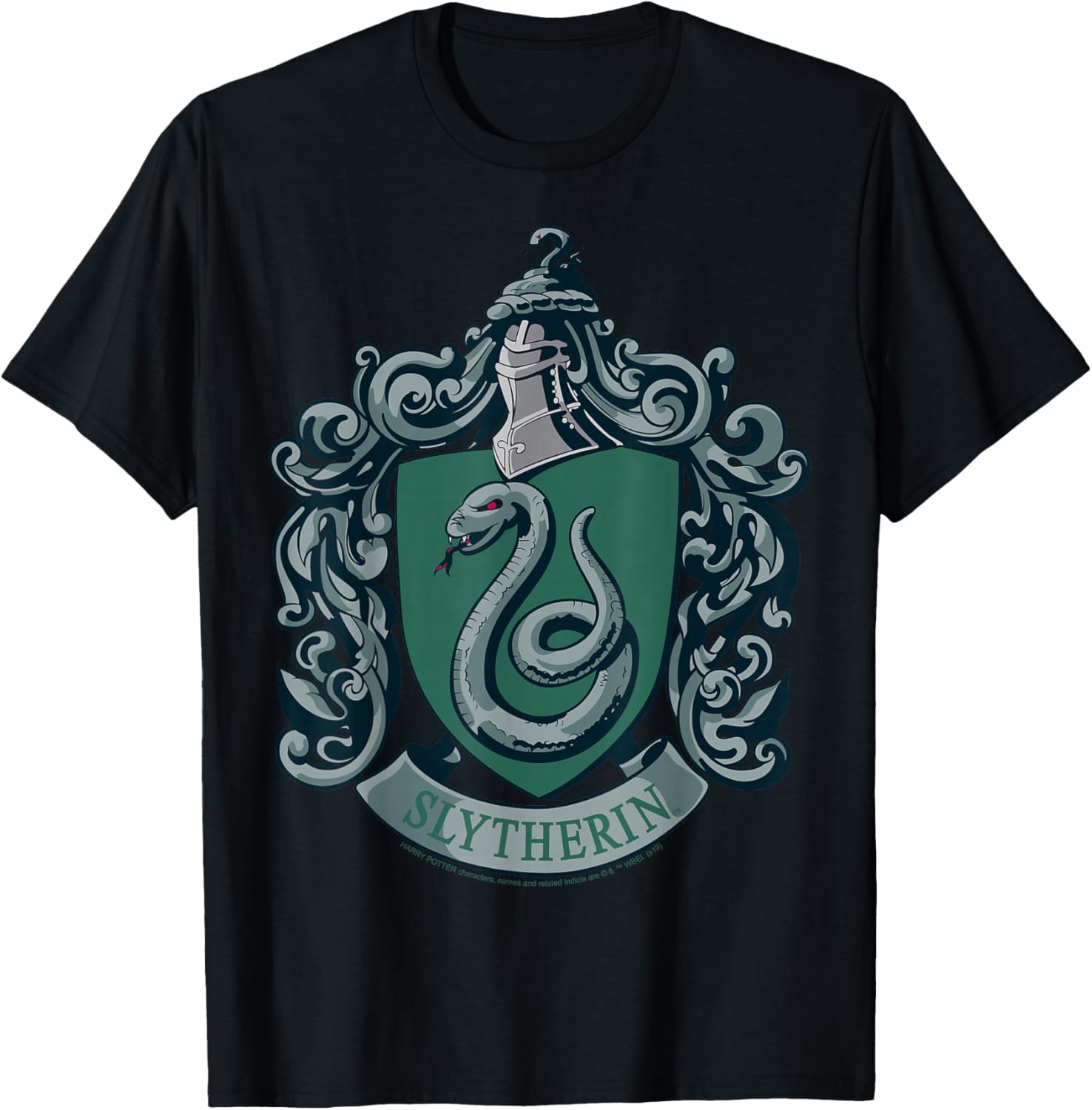 Slytherin House Crest T-Shirt for Harry Potter Fans - Stylish and Comfortable - 7