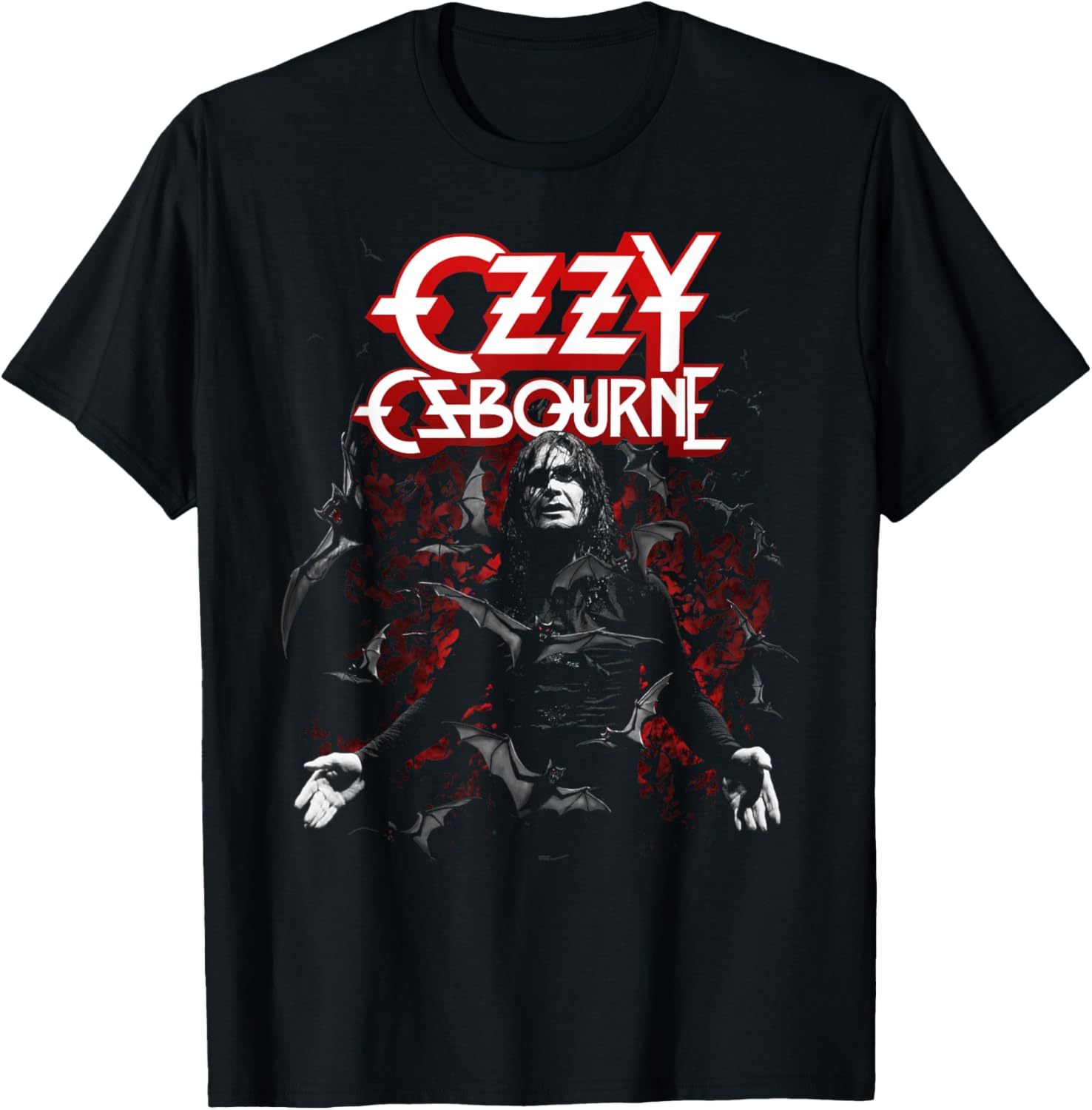 Ozzy Osbourne Bats T-Shirt for Fans of Rock Music and Unique Apparel - 1