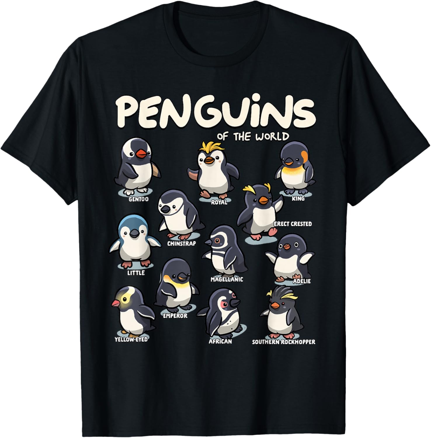 Cute Penguin Lovers T-Shirt for Animal Fans - Stylish Penguin Apparel - 21