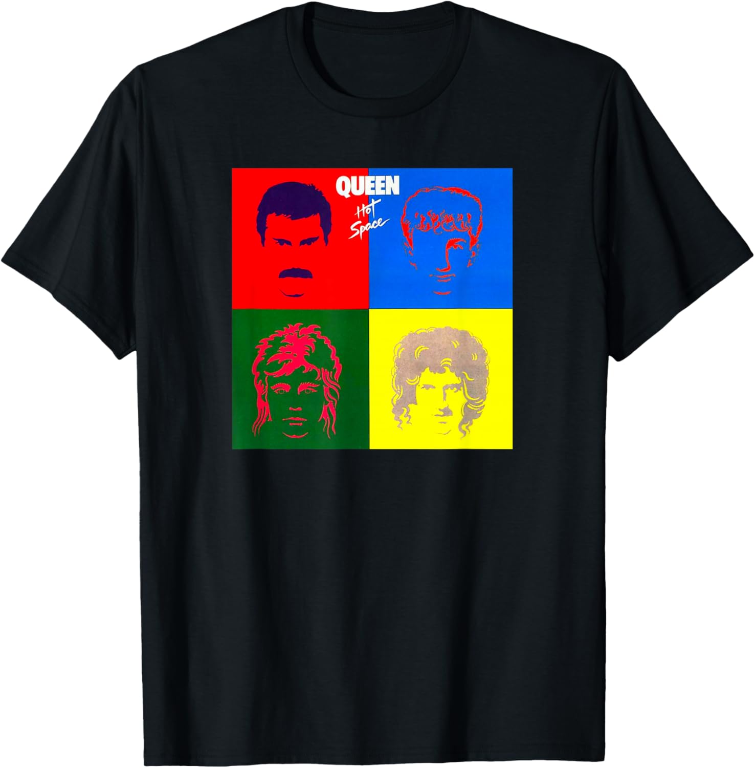 Official Queen Hot Space T-Shirt for Music Lovers and Fans - 2