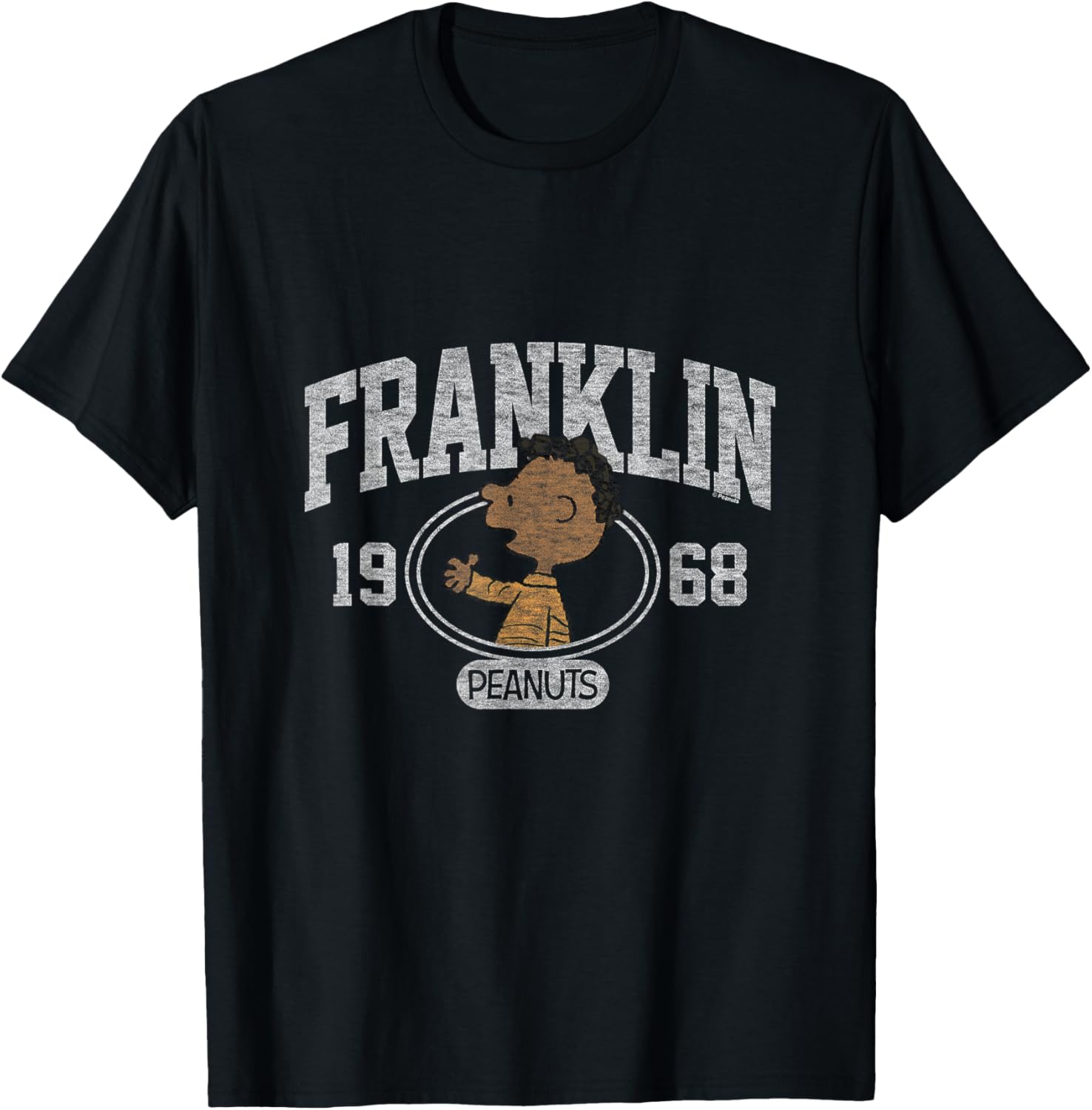 Franklin Collegiate 1968 Peanuts T-Shirt for Vintage Cartoon Fans - 3