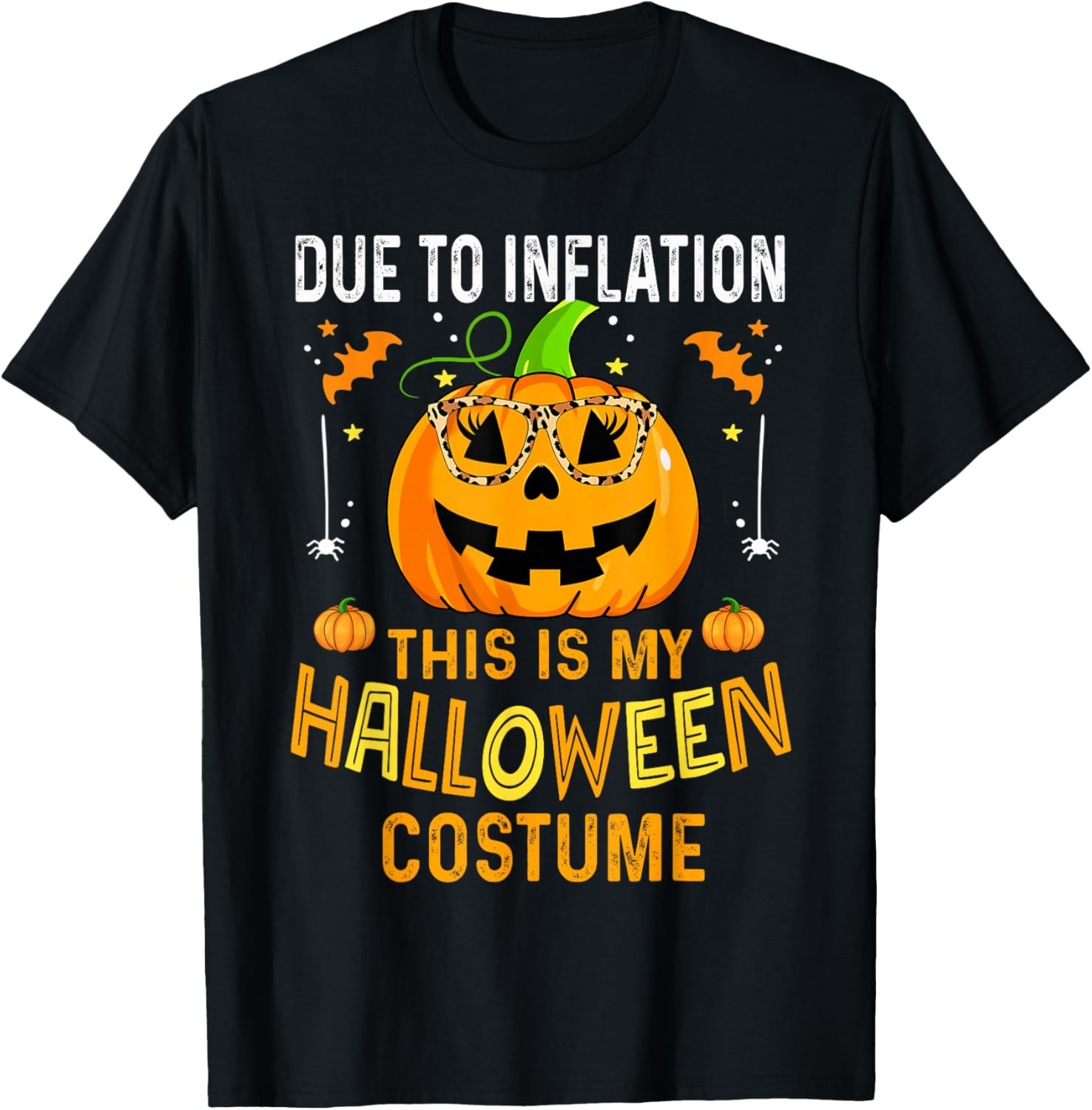 Funny Pumpkin Halloween T-Shirt for Men and Women - Spooky 2025 Costume - 11