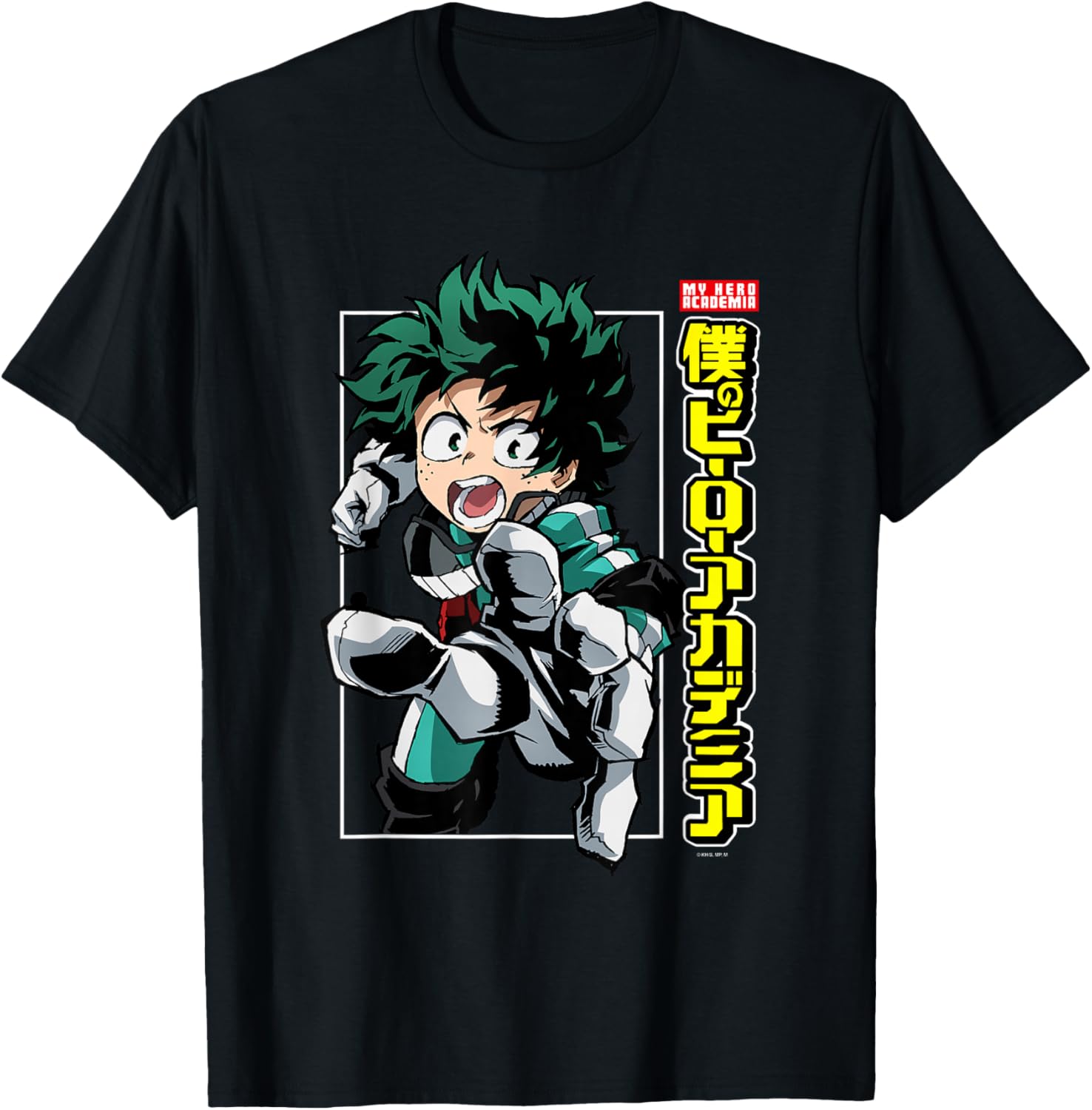 My Hero Academia Deku Logo T-Shirt Cool Anime Fan Apparel for All - 7