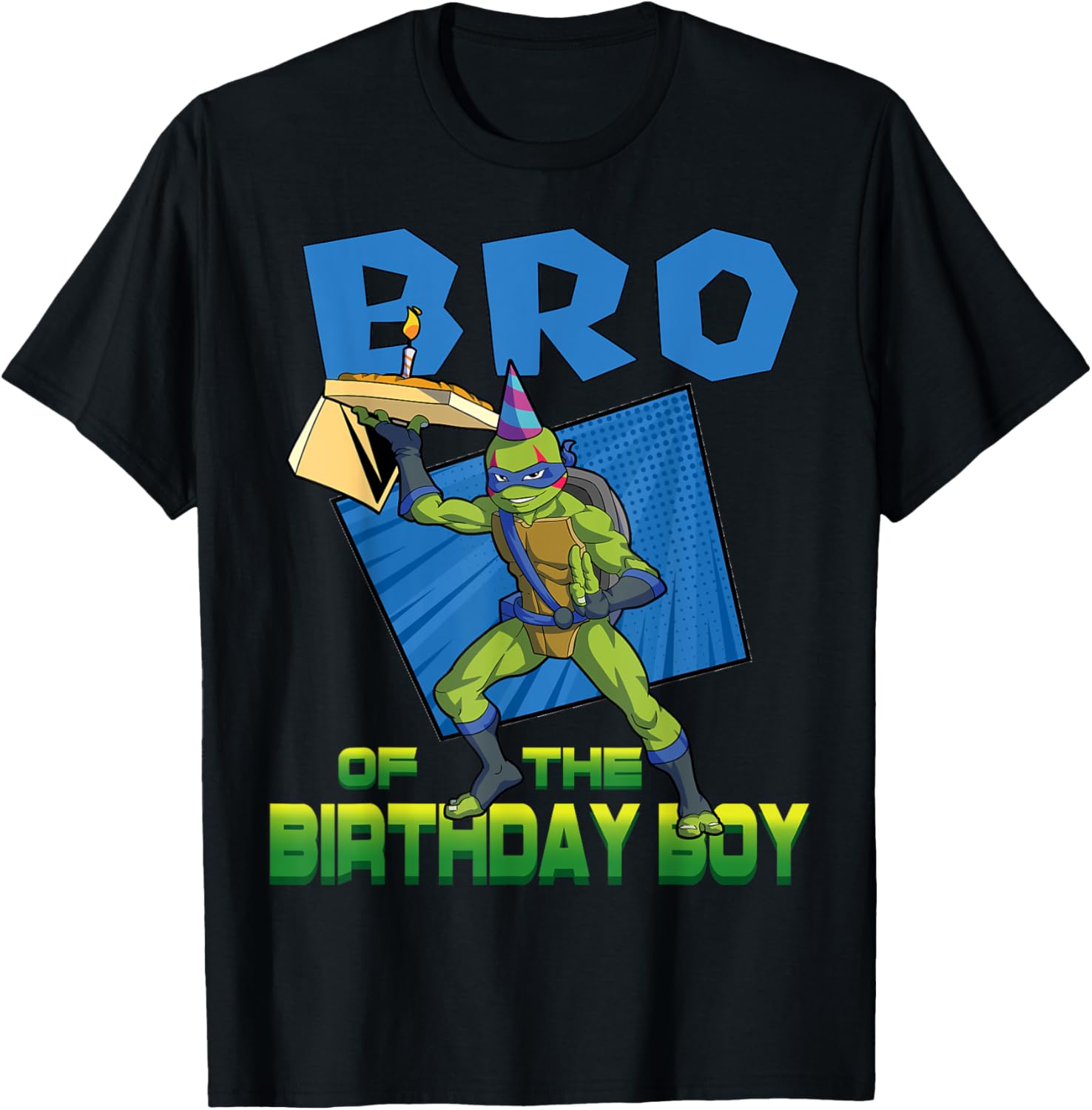 Mademark Teenage Mutant Ninja Turtles Leo Birthday Pizza Party T-Shirt - 20